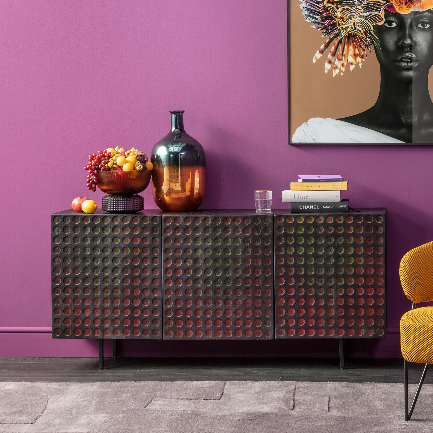 Комод широкий Click Clack 160x75 см от KARE Design