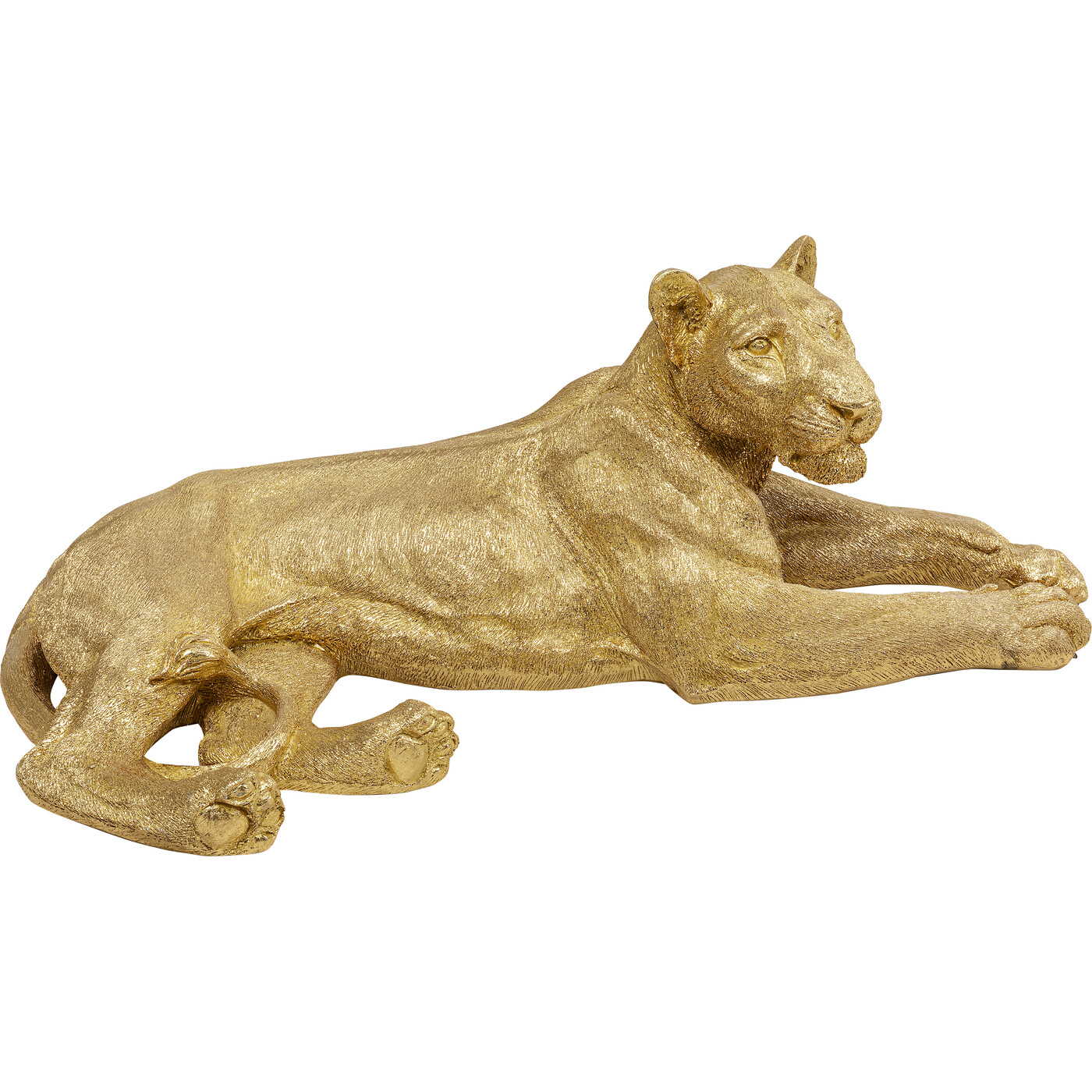 Объект декоративный Lion «Лев», Золотой от KARE Design