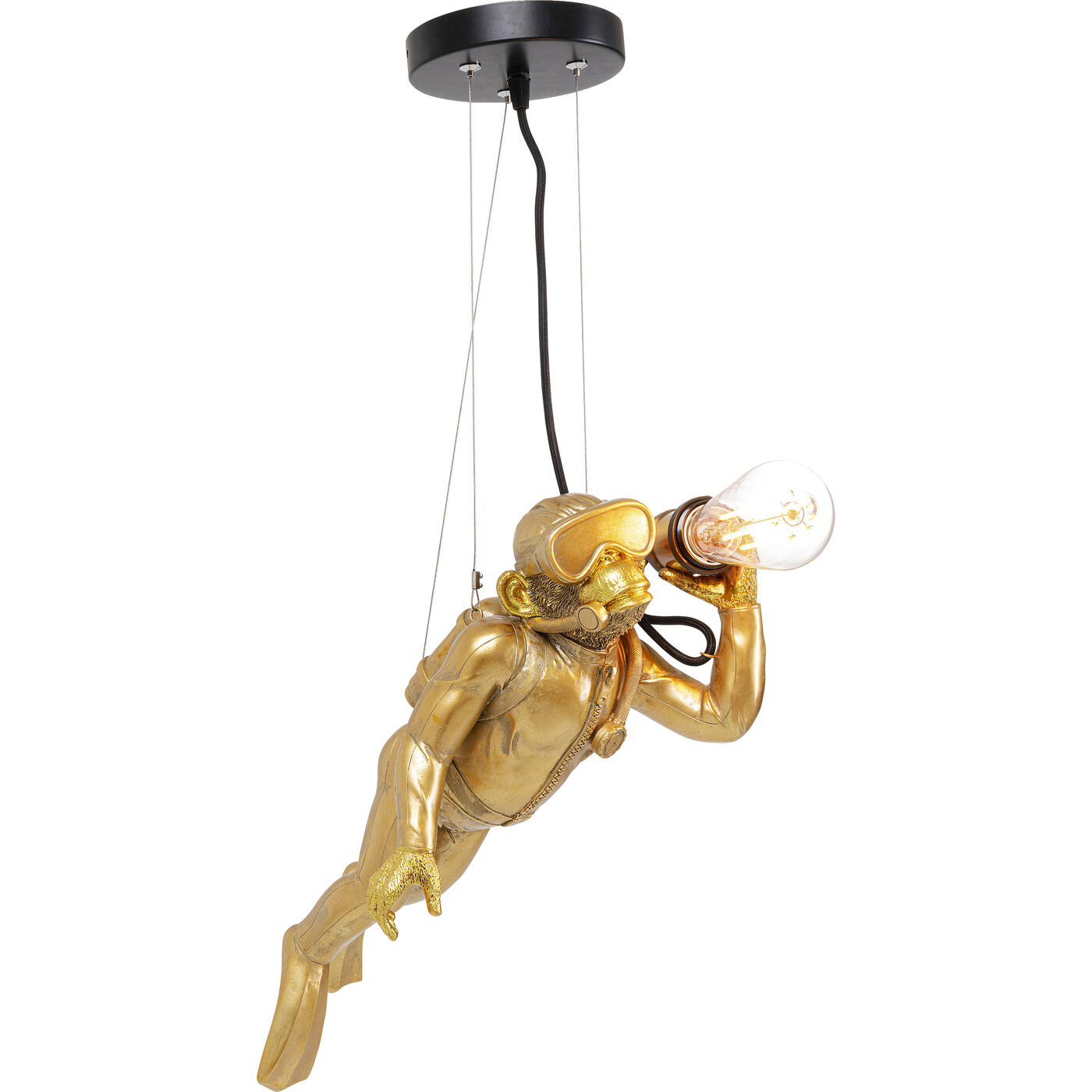 Светильник подвесной "Обезьяна-дайвер" Diver Monkey от KARE Design