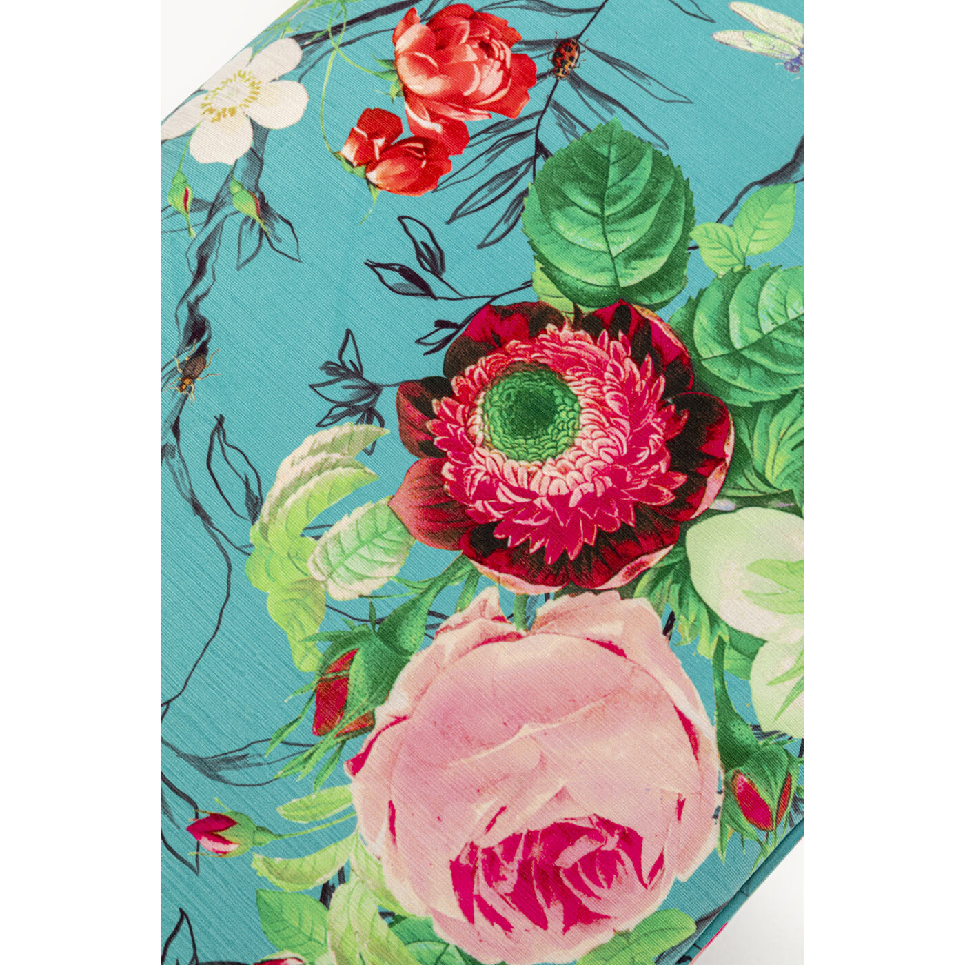 Скамья Trono Flower Fever Blue 140cm от KARE Design