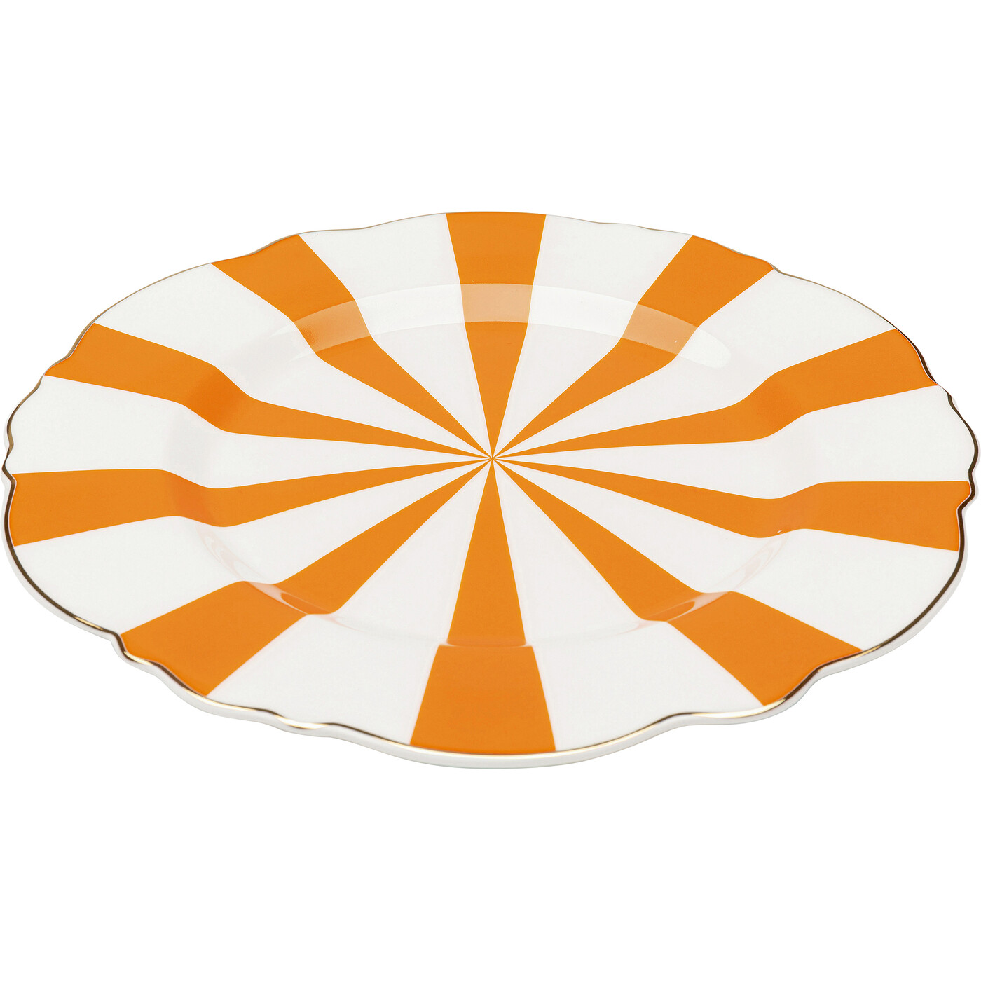 Тарелка Harlequin Orange Ø22cm от KARE Design