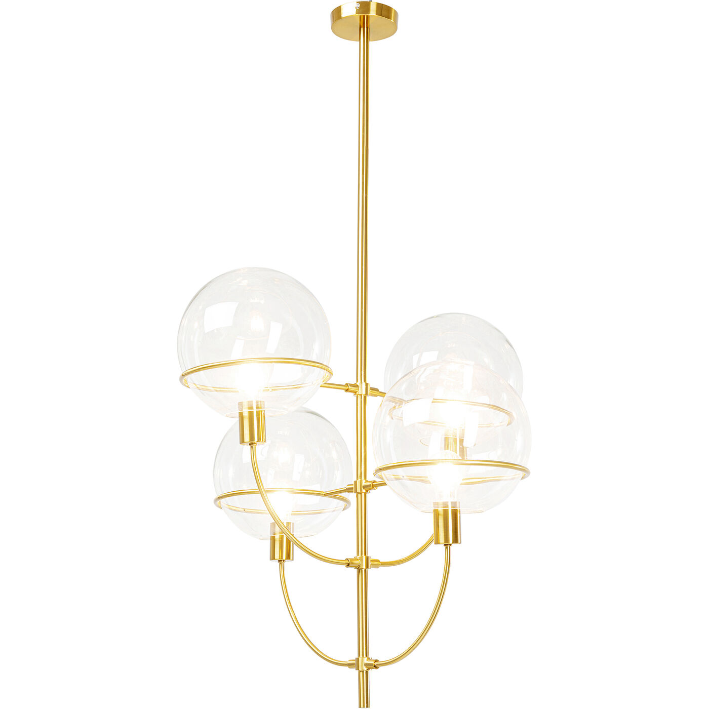 Светильник подвесной Lantern Brass Ø68см от KARE Design