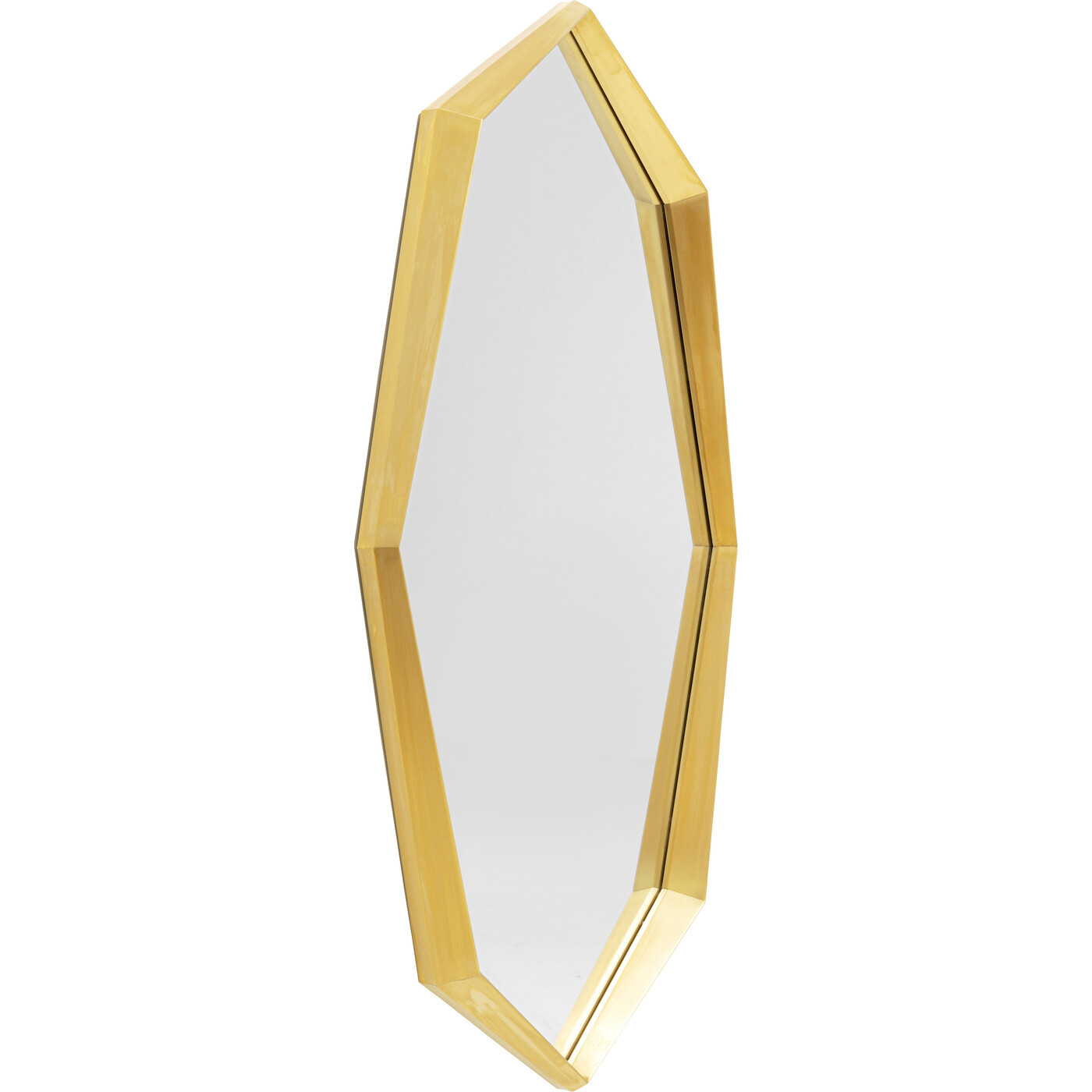 Зеркало настенное Octagon Gold 90x150cm от KARE Design