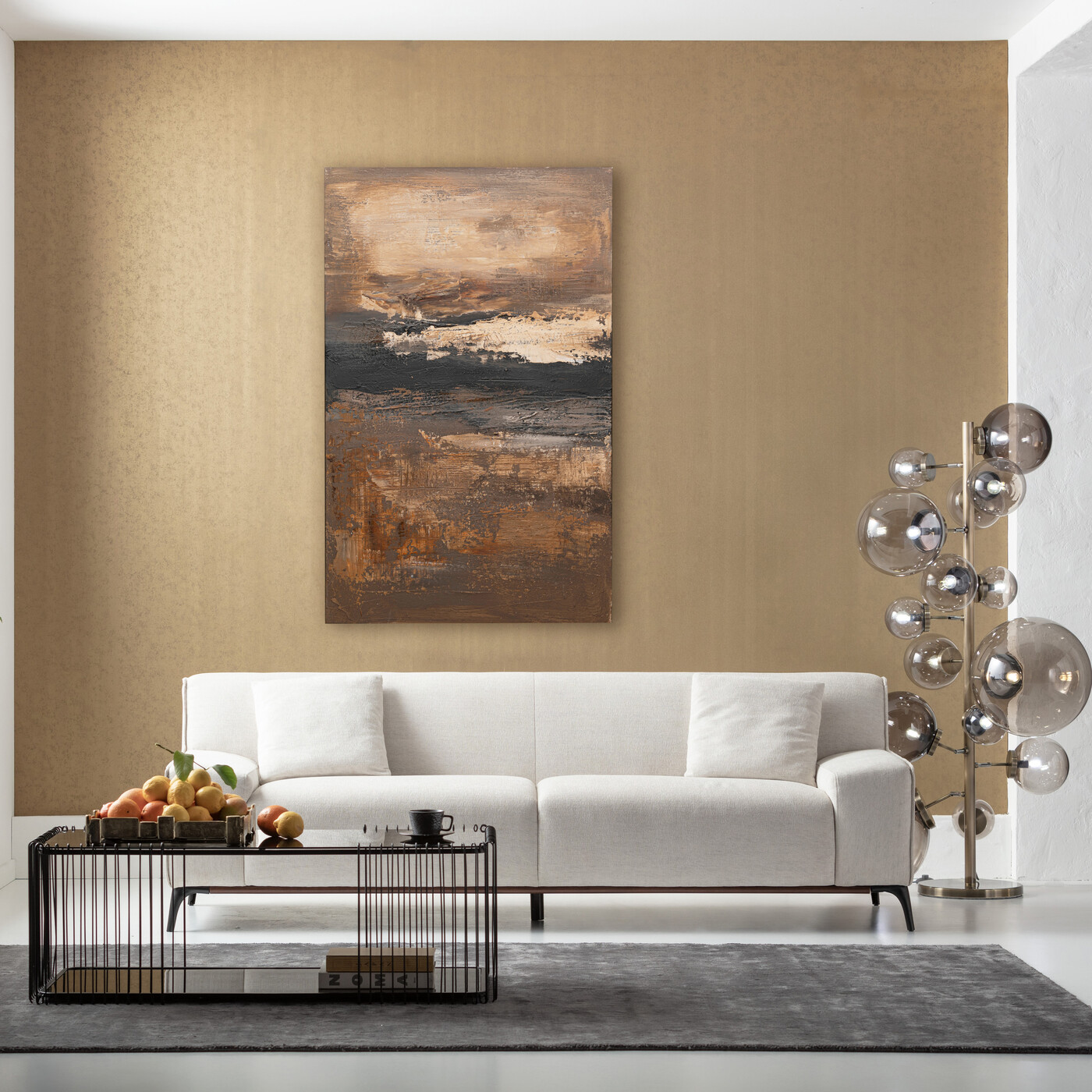 Картина на холсте Dusty Horizon «Горизонт» 100x150 см от KARE Design