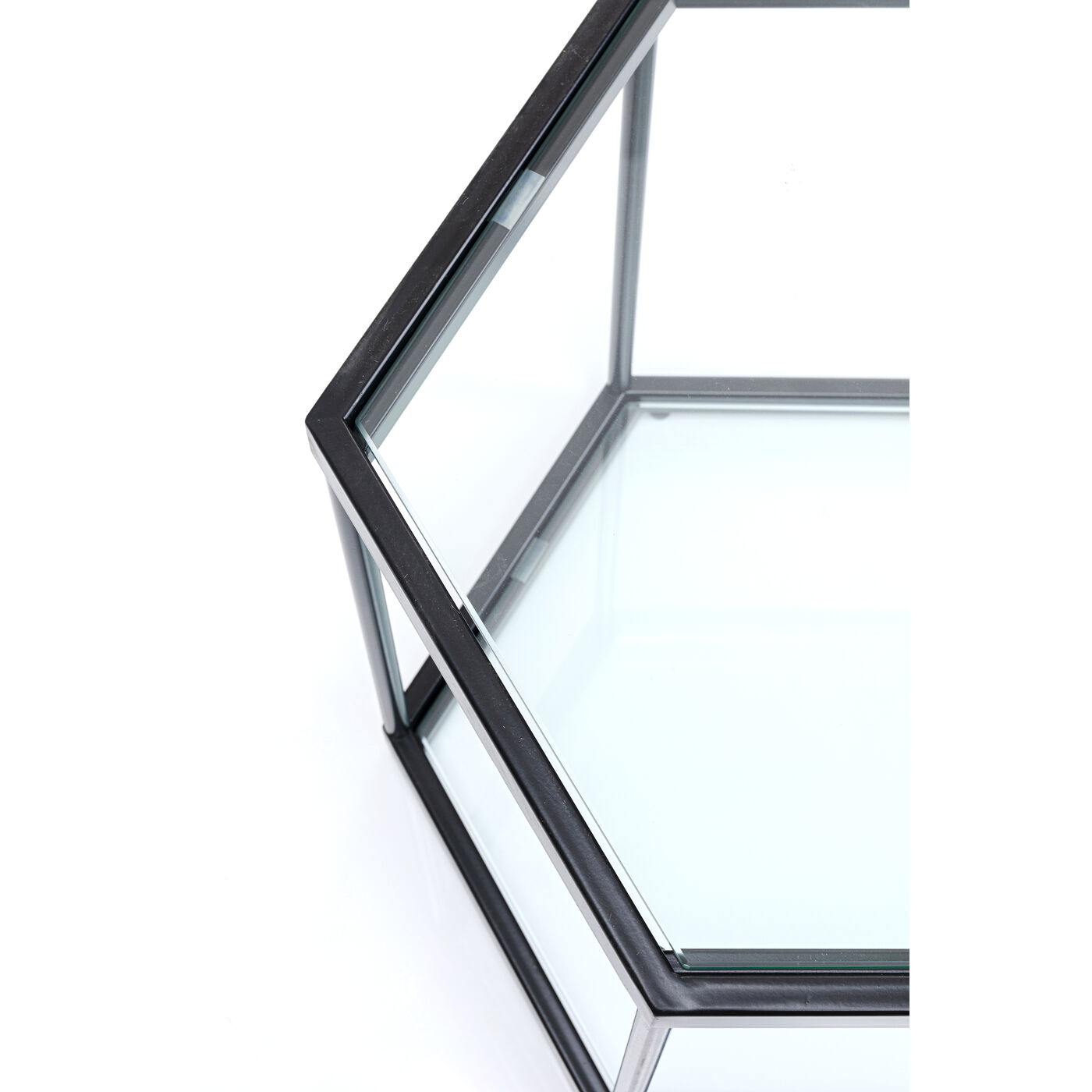 Стол кофейный Comb Black 45 см от KARE Design
