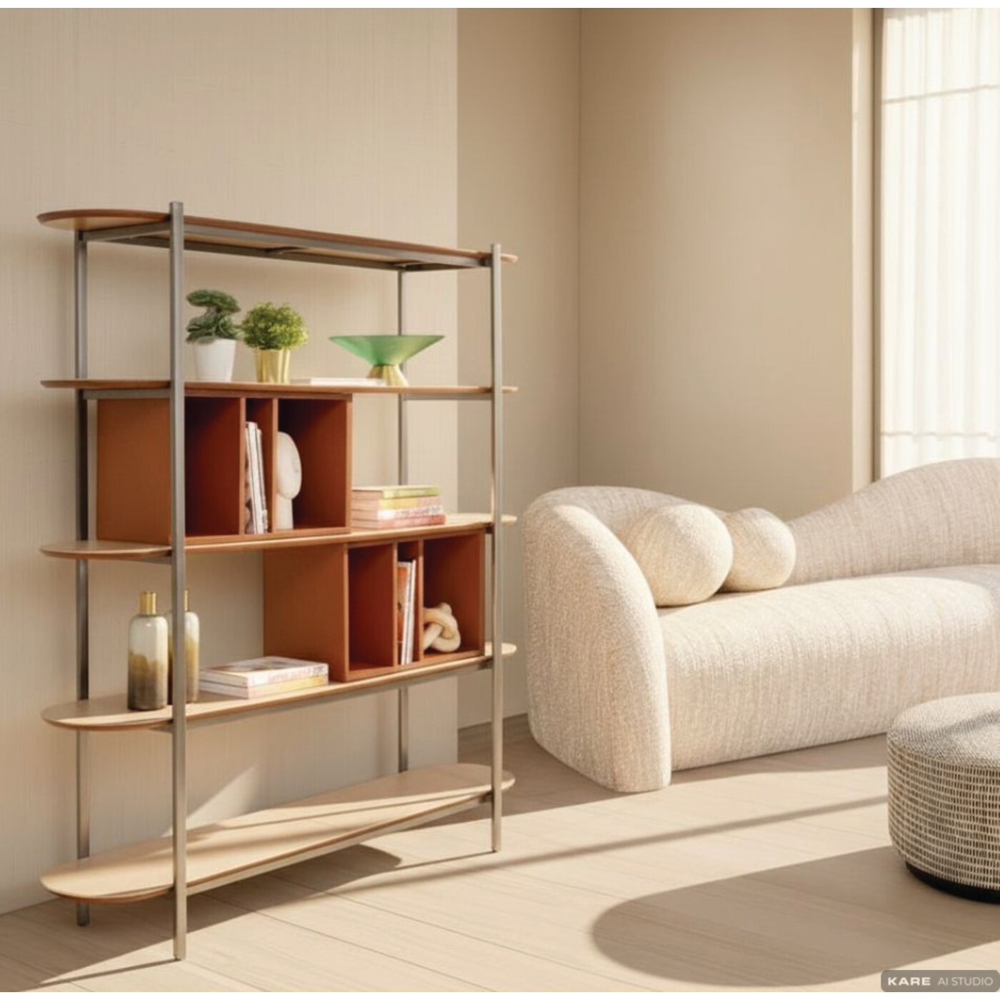 Стеллаж Tango 180x189cm от KARE Design