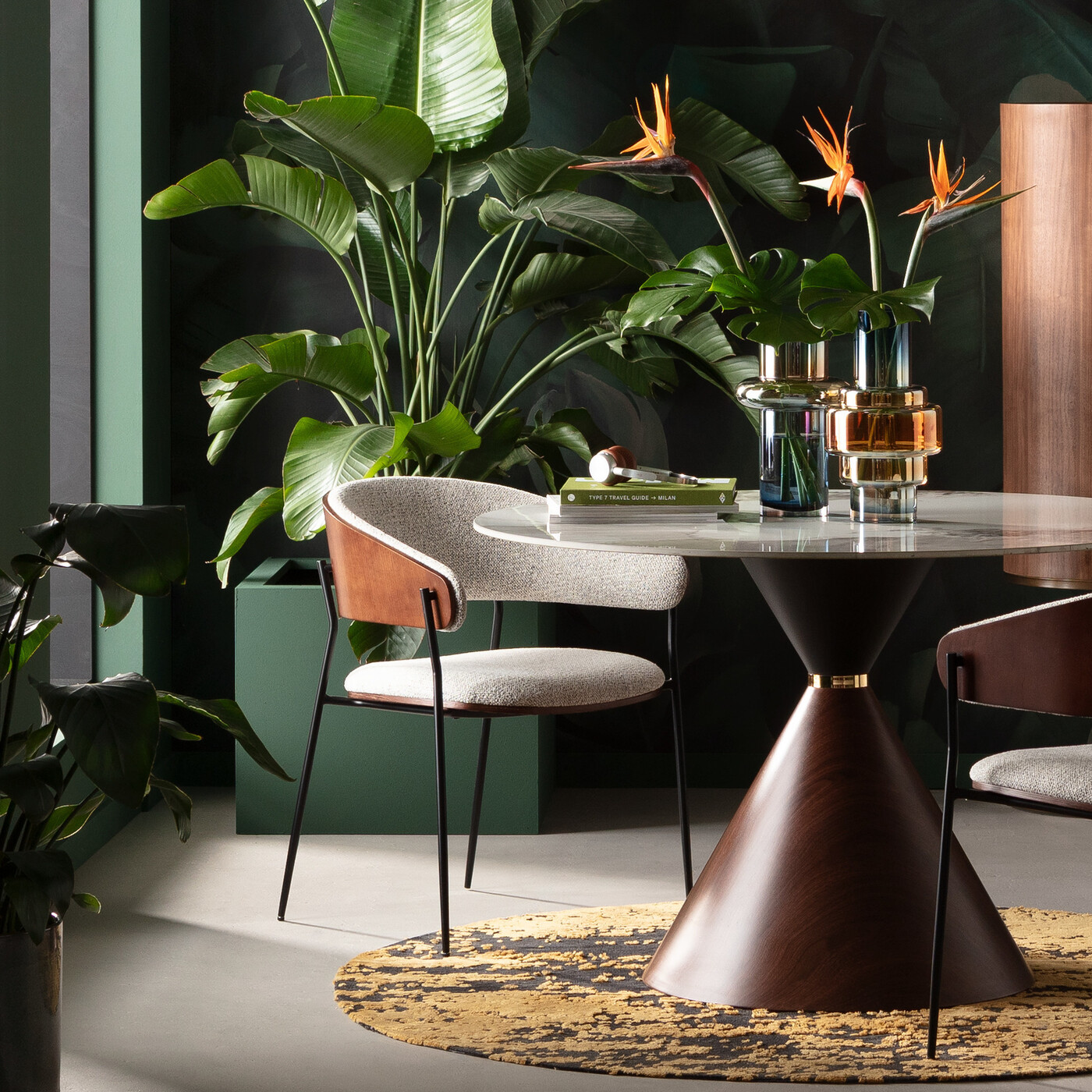 Стул с подлокотниками Cindy от KARE Design