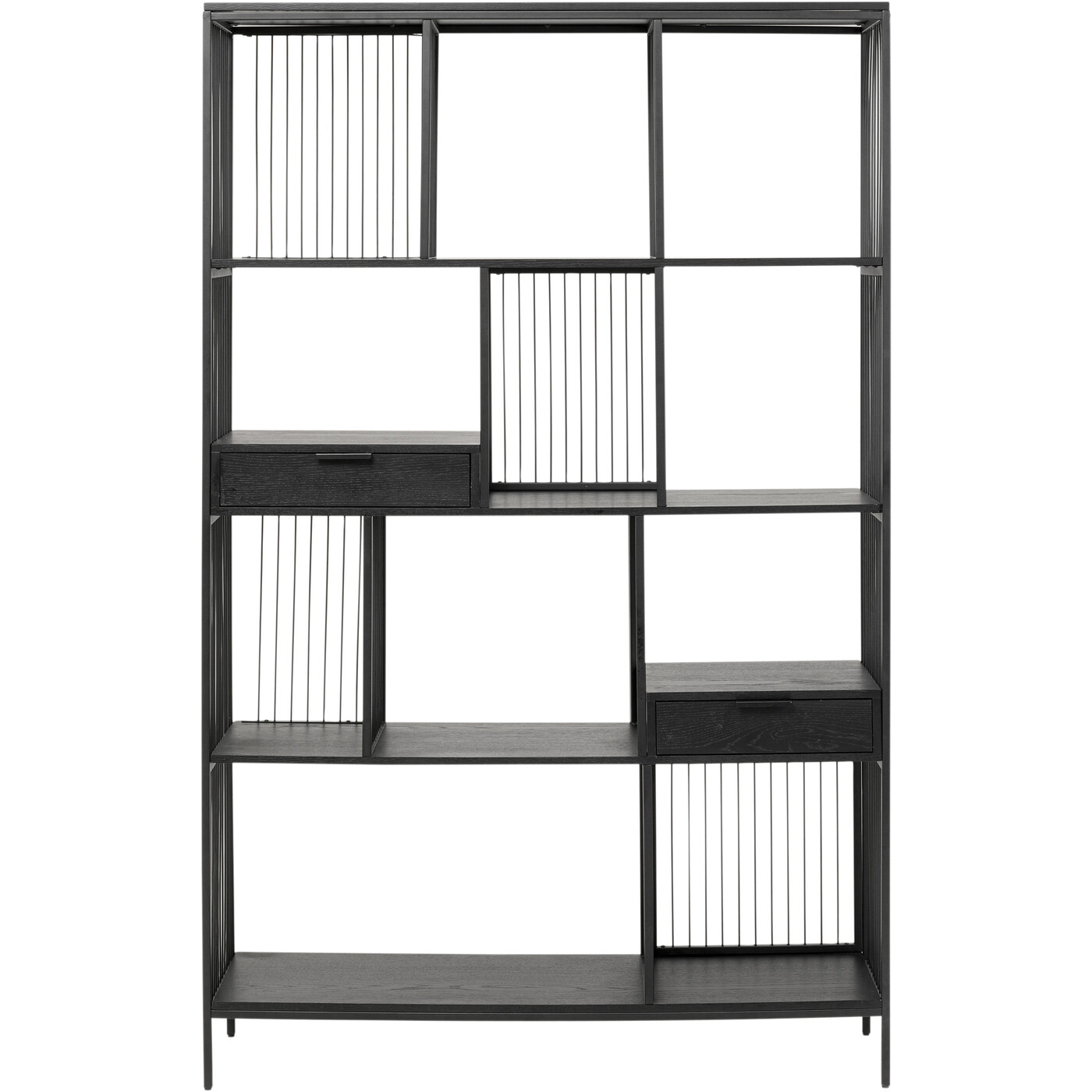 Стеллаж Bologna Black 125x200 см от KARE Design