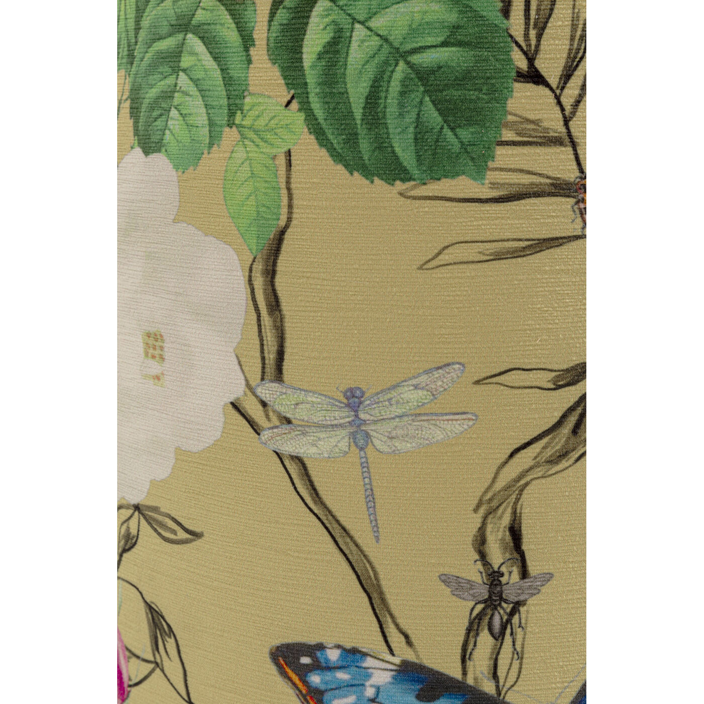 Пуф Flower Fever Yellow Ø39cm от KARE Design