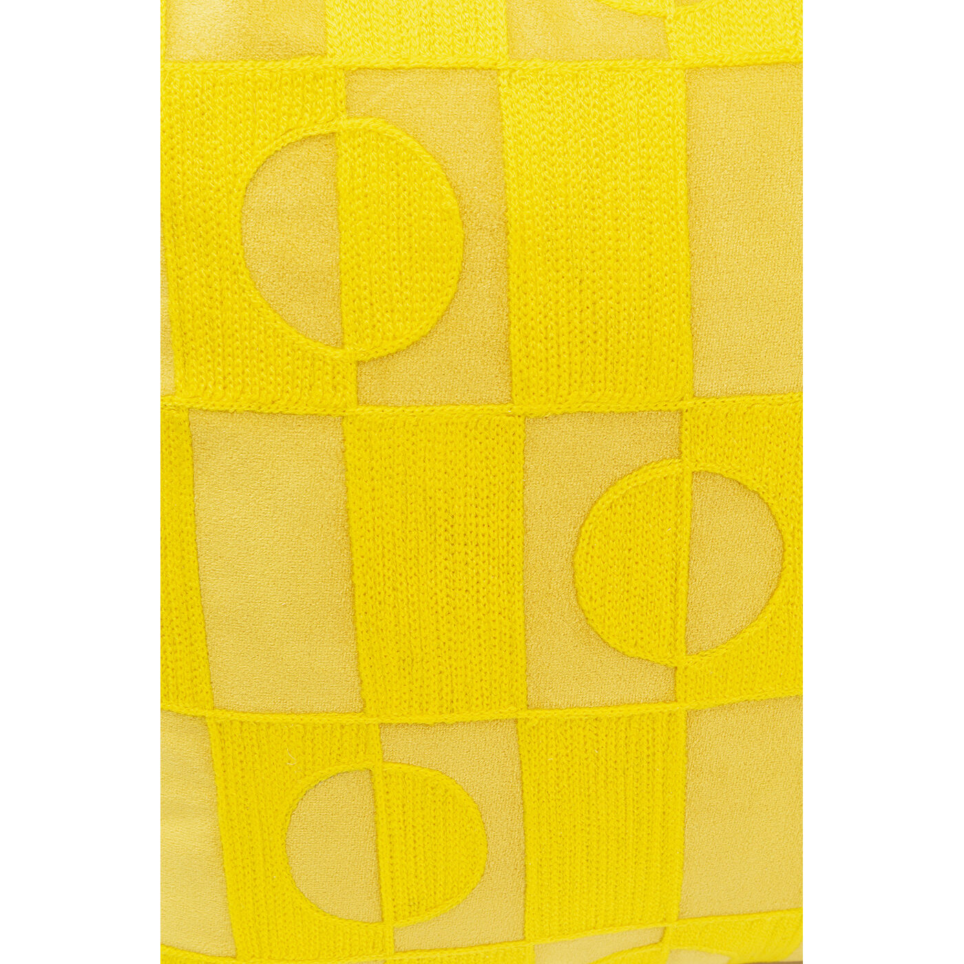 Подушка Phase «Фаза» 45x45 см, Жёлтый от KARE Design