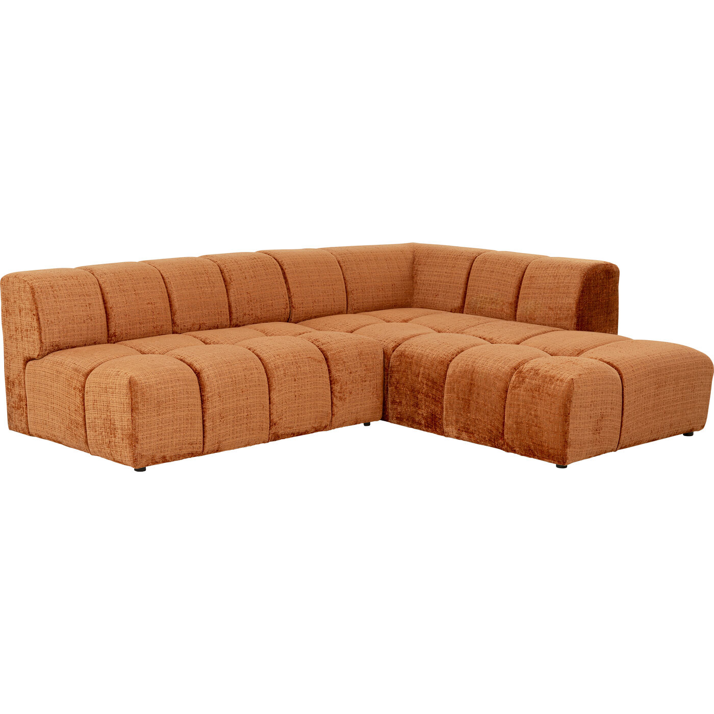Диван правосторонний угловой Belami Rust Right 265cm от KARE Design