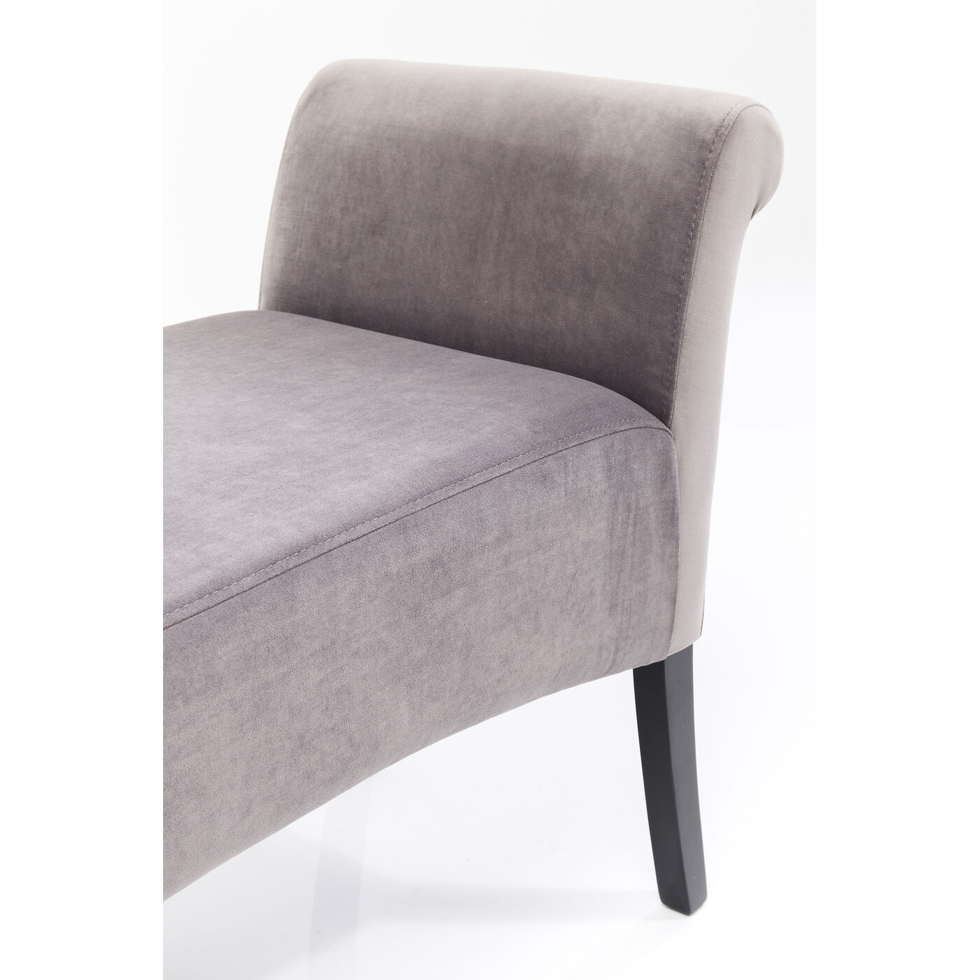Скамья Motley Velvet Silvergrey от KARE Design