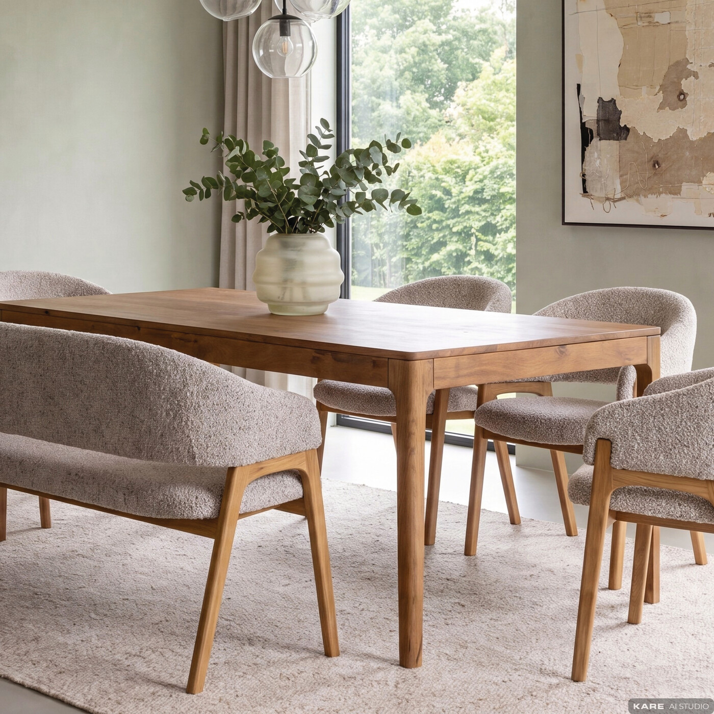Стол Brooklyn Nature 200x100 см от KARE Design