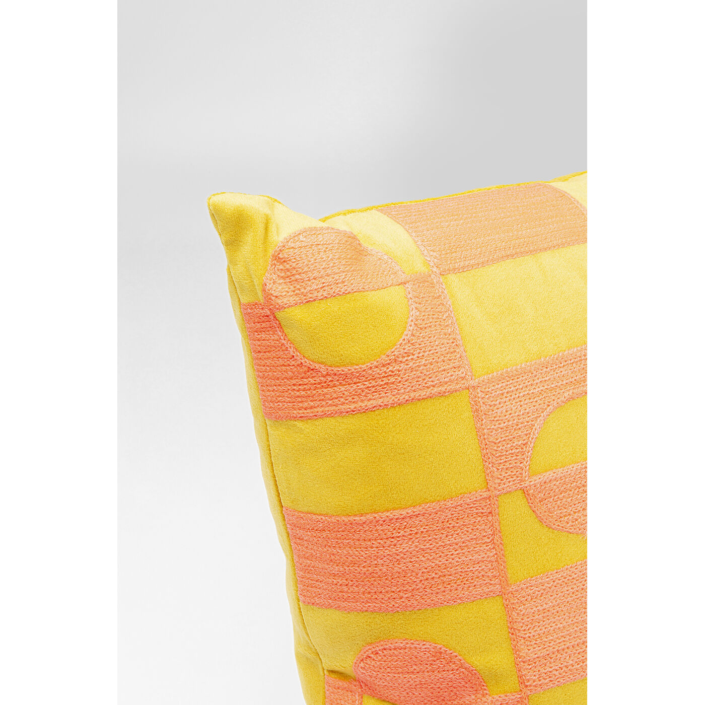 Подушка Phase «Фаза» 45x45 см, Оранжевый от KARE Design