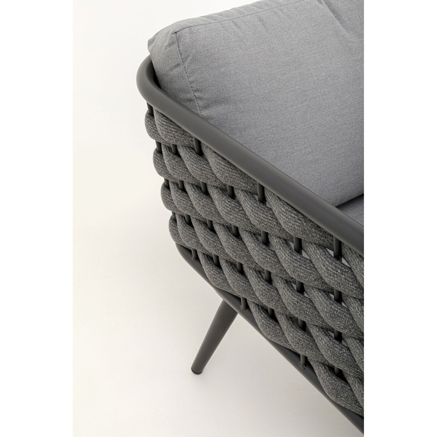 Диван Set Malta Anthracite (4/part) от KARE Design