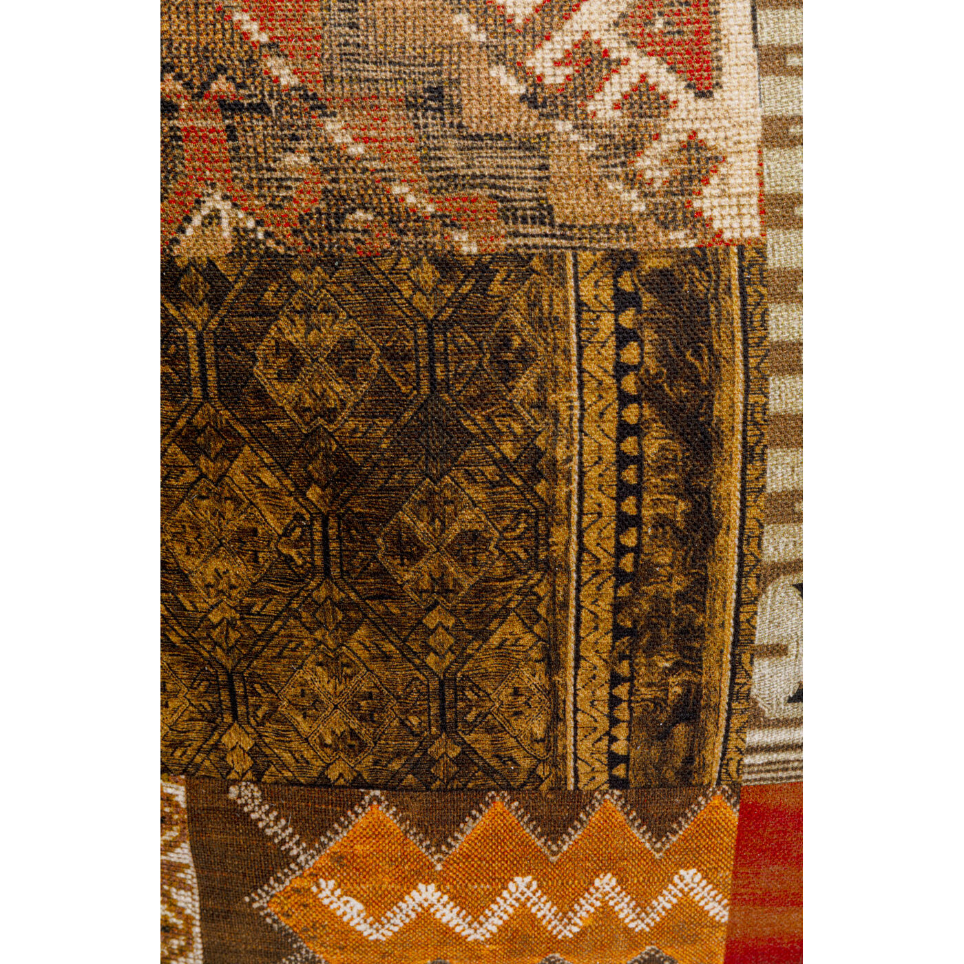 Подушка Patchwork Blue 40x40cm Limited от KARE Design