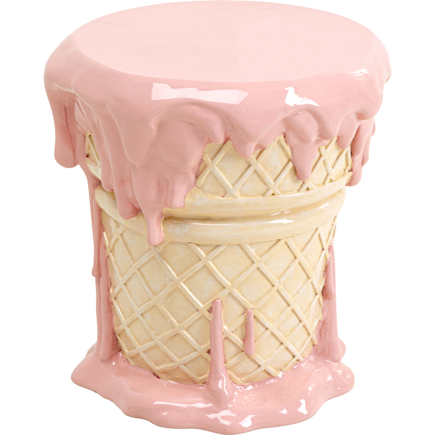 Пуф Ice Cream Pink Ø37cm от KARE Design