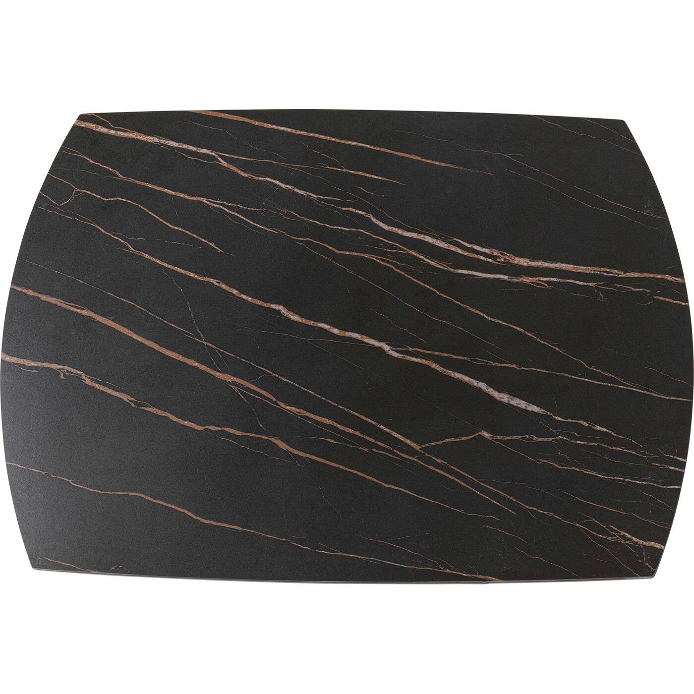 Стол раздвижной Twist Black 120(30+30)x90 см от KARE Design