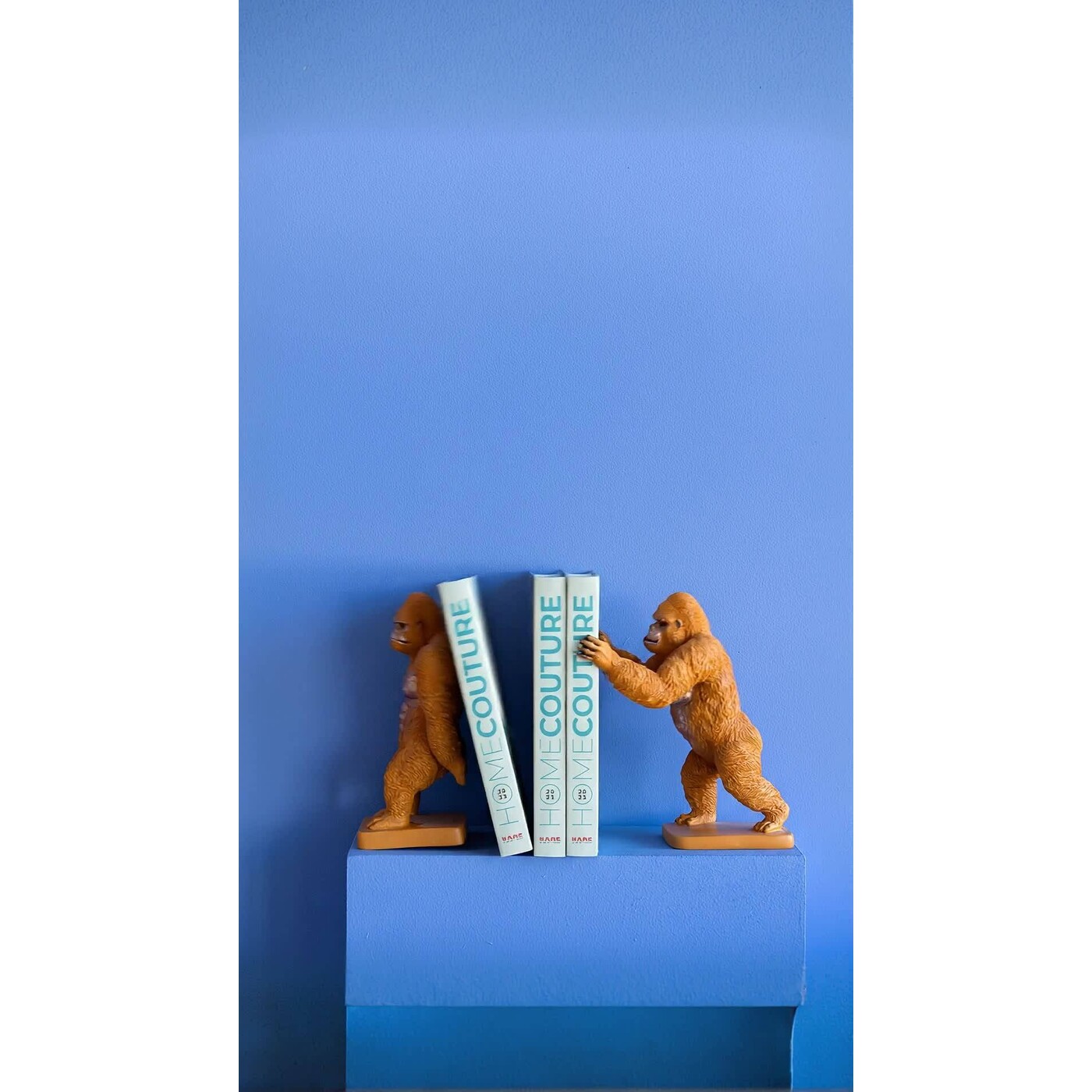 Держатель для книг Gorilla «Горилла» (2 шт), Оранжевый от KARE Design