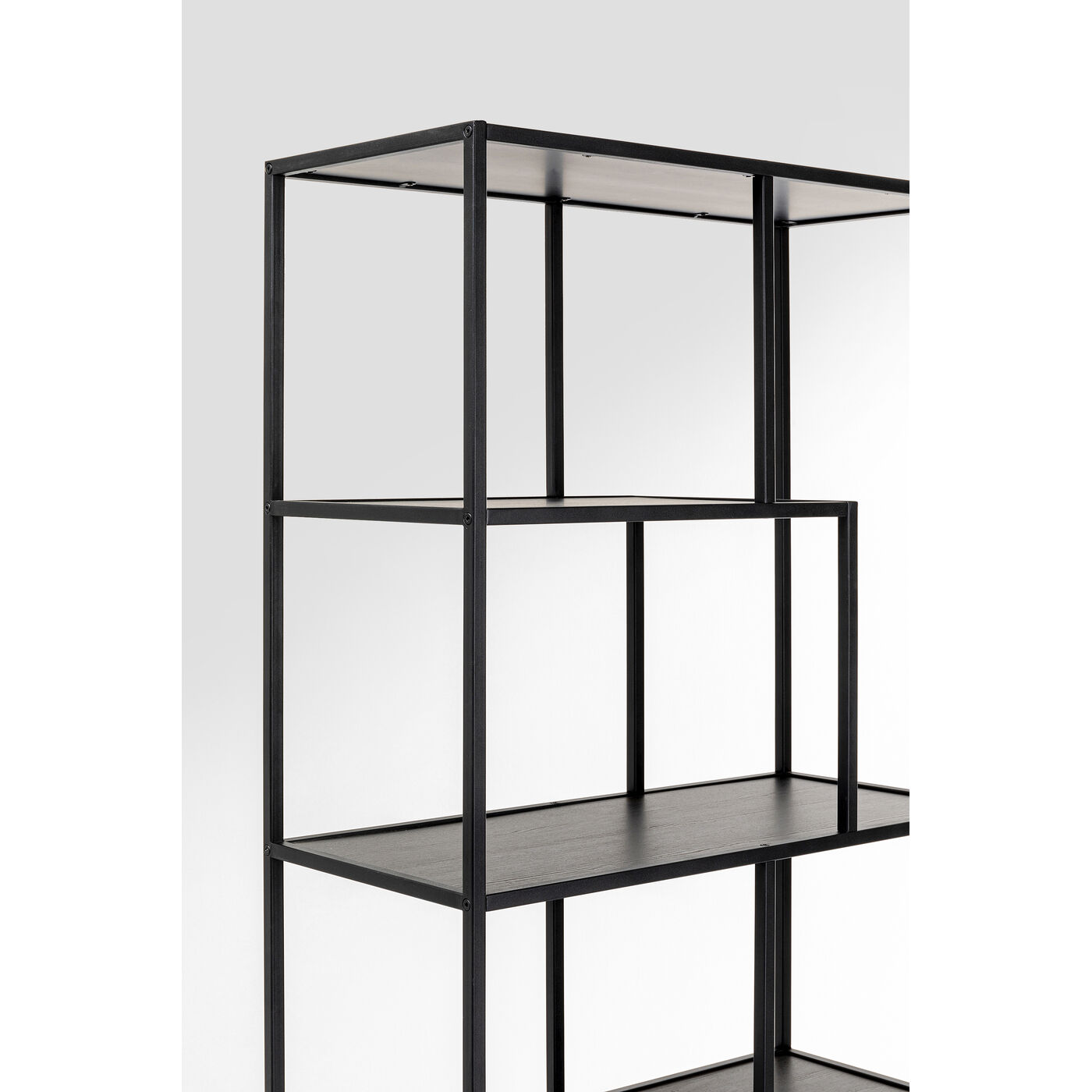 Стеллаж Loftie Black 77x185 см от KARE Design