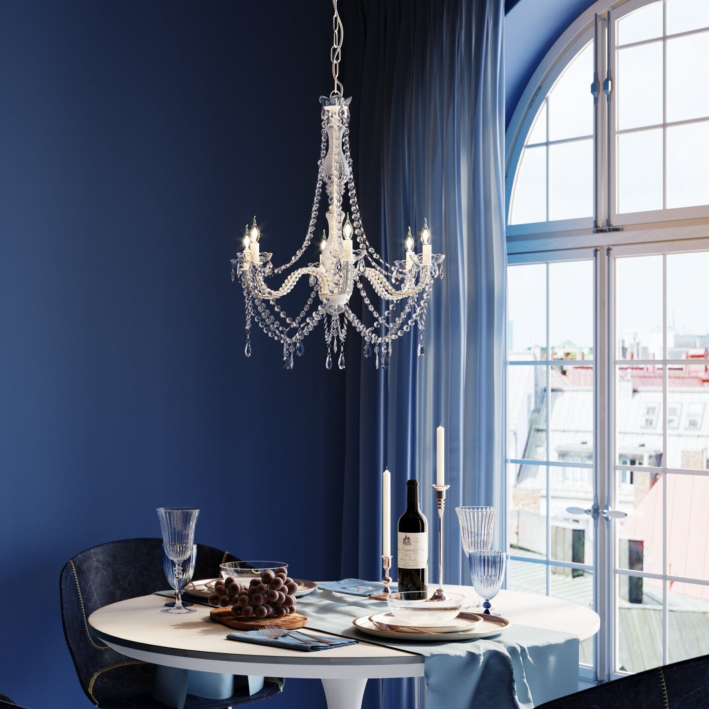 Светильник подвесной Starlight Clear 6-branched от KARE Design