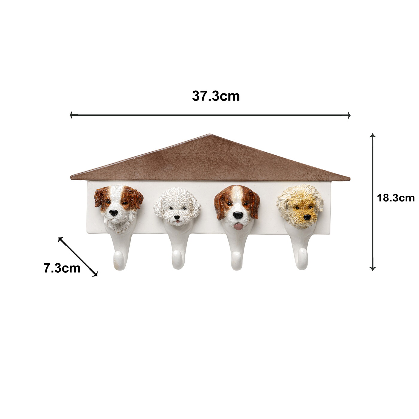 Вешалка настенная Dogs Out 37cm от KARE Design