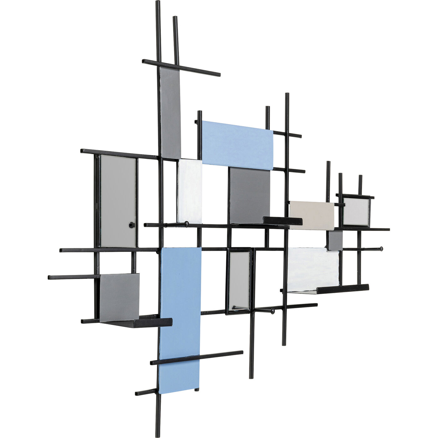 Вешалка настенная Wireframe Tetragon 80 см от KARE Design