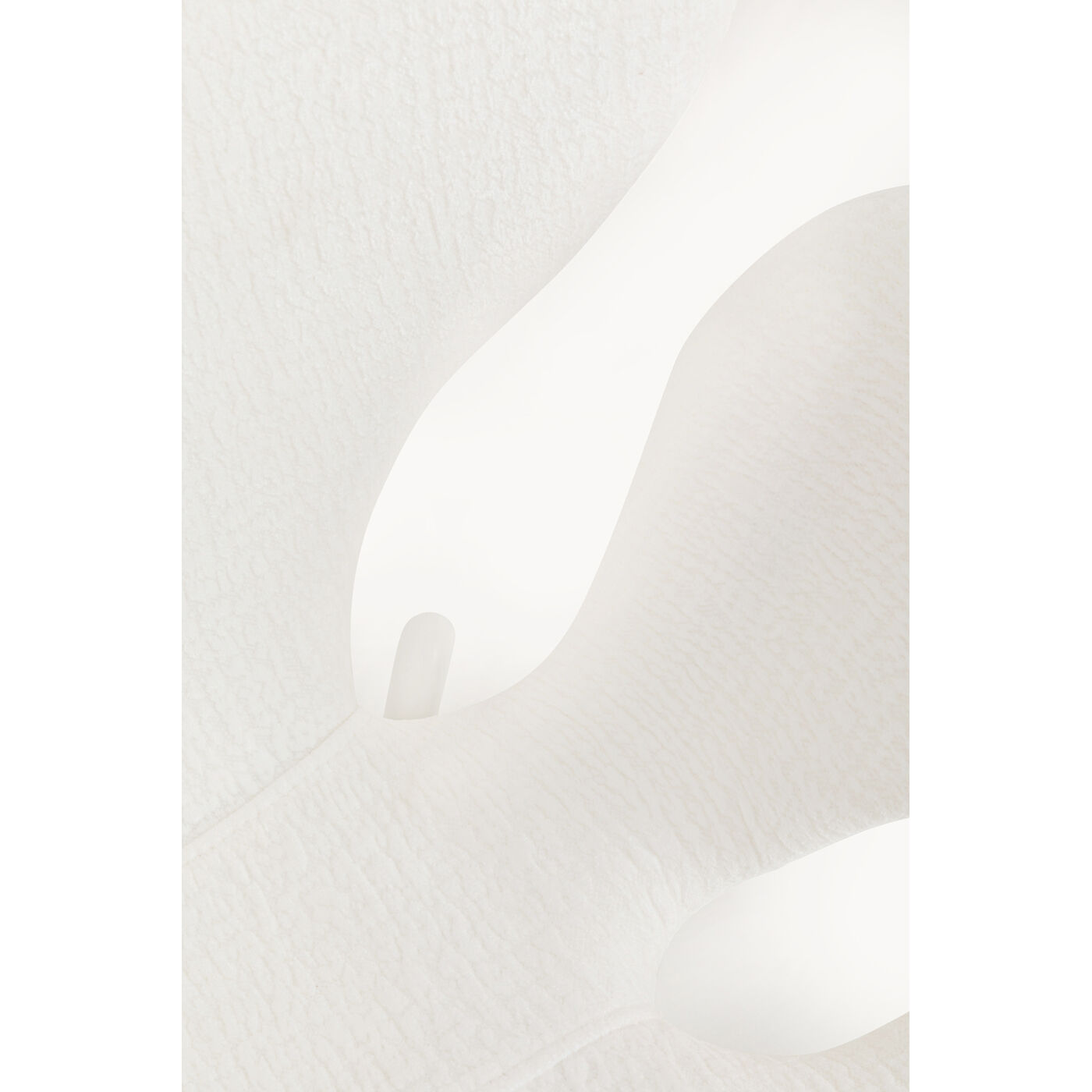 Стул с подлокотниками  KARE x Karim Rashid Soft Petal White Mono от KARE Design
