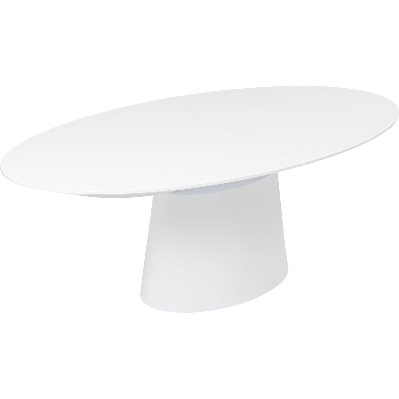 Стол раздвижной Benvenuto White Gloss200(50)x110cm