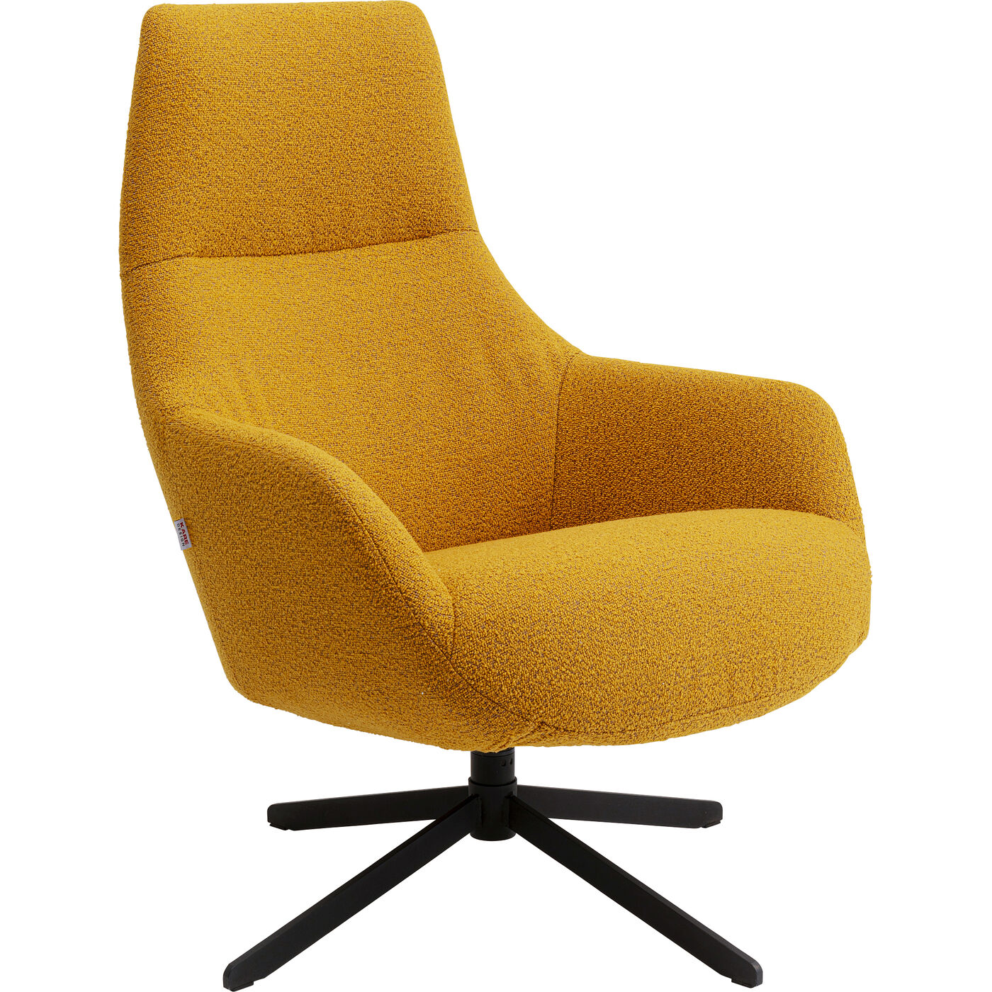 Кресло вращающееся Mimi Yellow от KARE Design