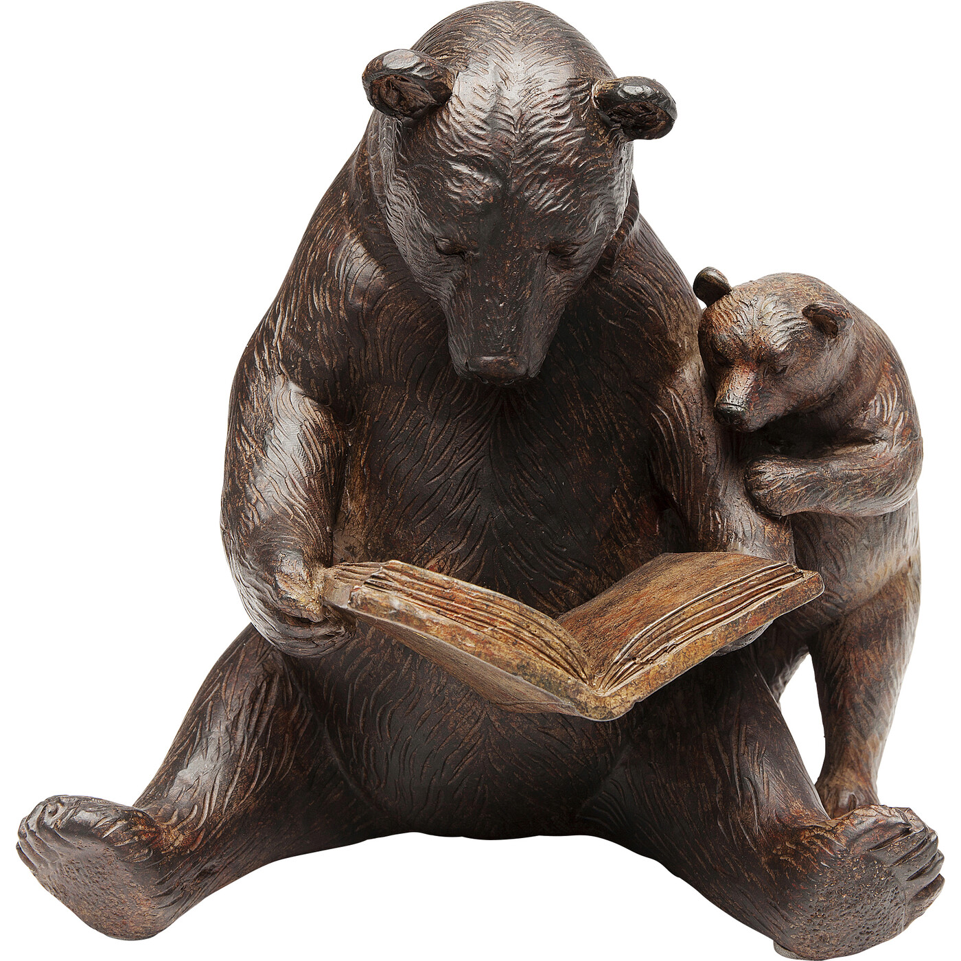 Фигура декоративная Reading Bear «Читающий медведь» от KARE Design