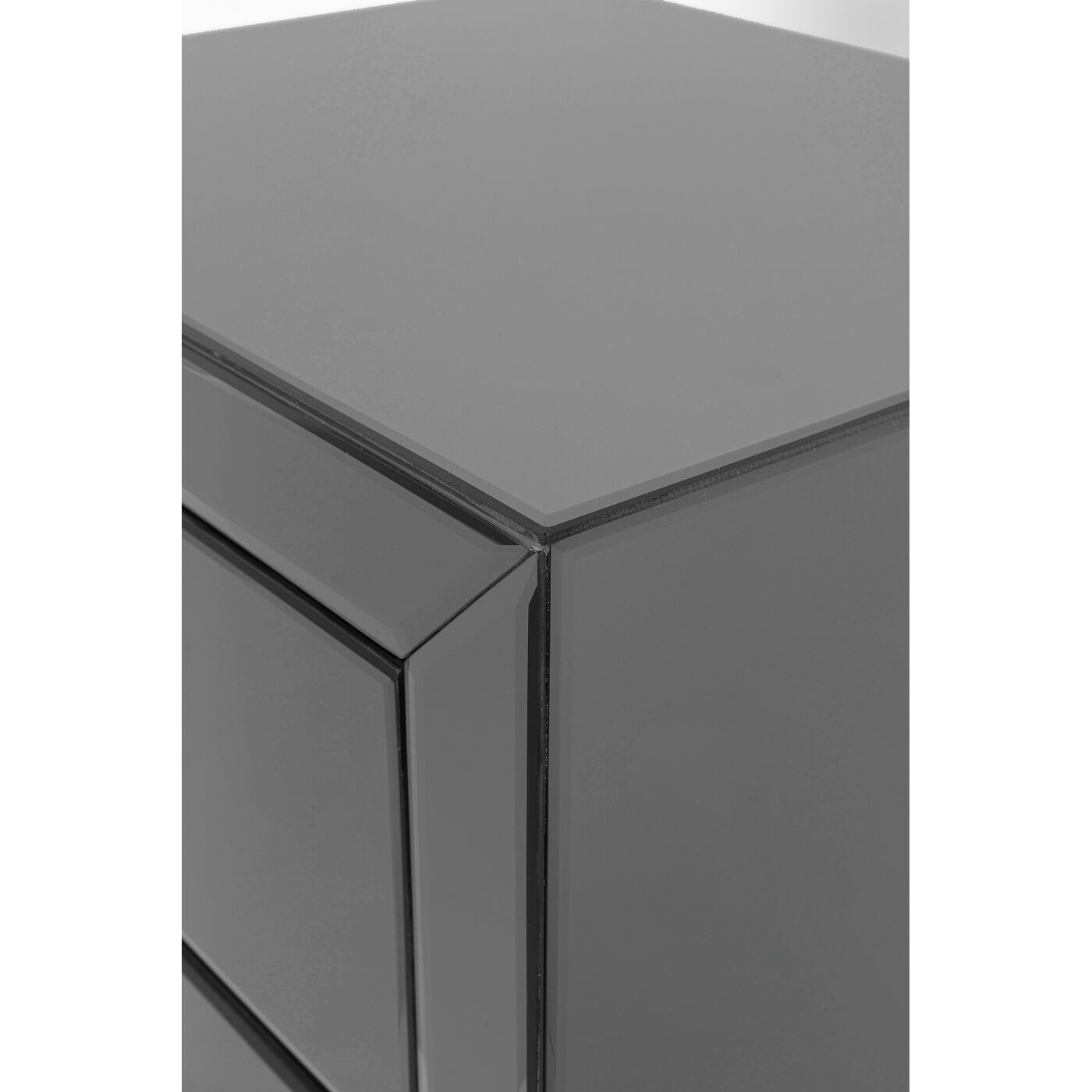 Комод высокий с 5 ящиками Luxury Push Grey от KARE Design