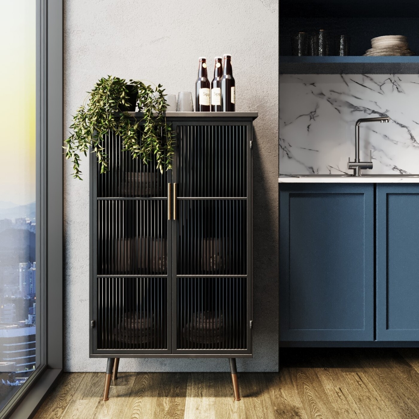 Комод высокий La Gomera 2 двери от KARE Design