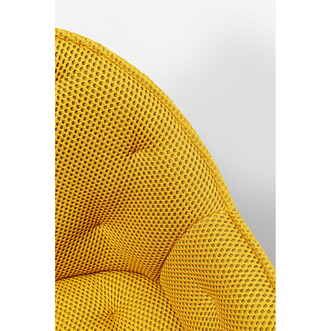 Стул вращающийся Carlito Mesh Yellow от KARE Design