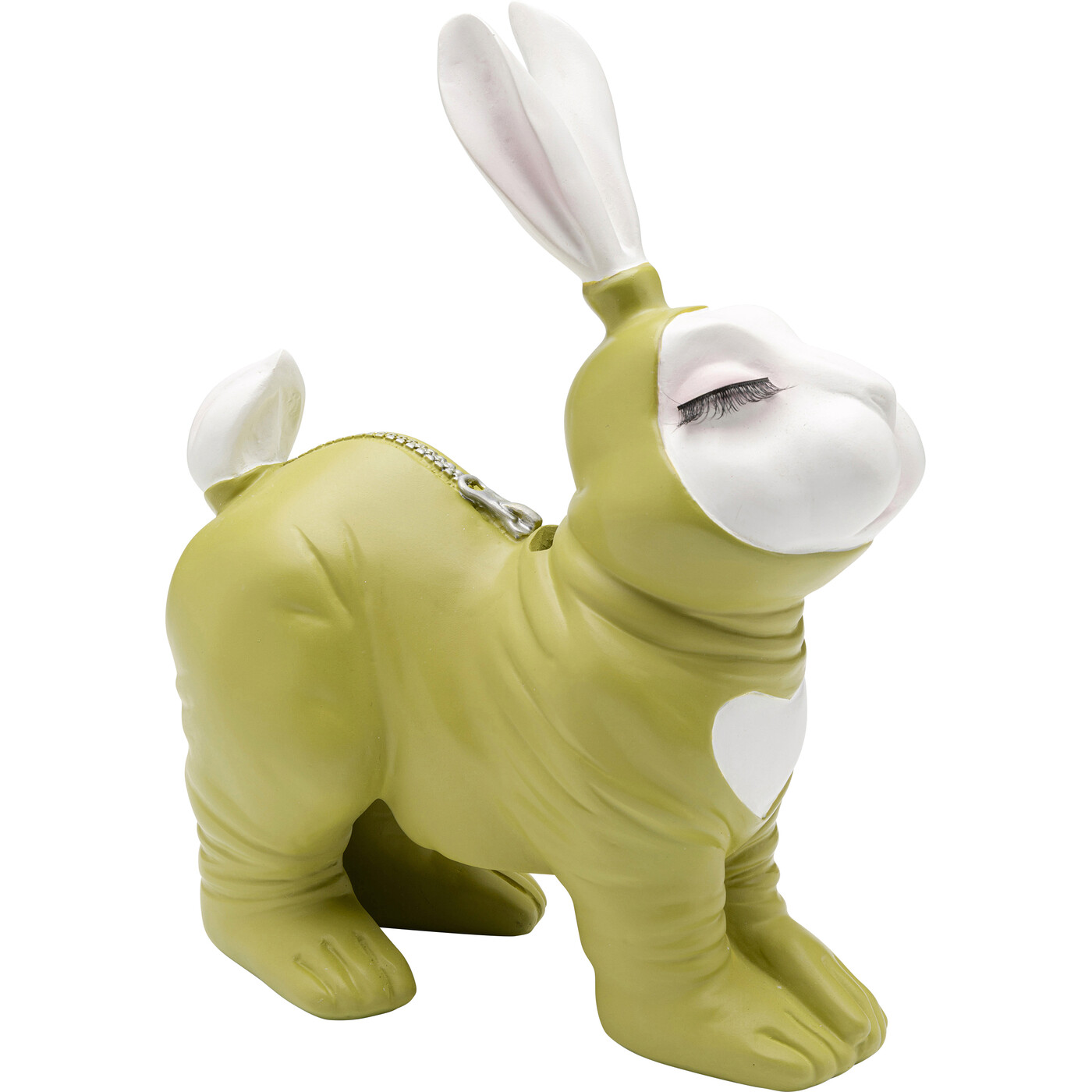 Копилка Fetish Bunny Sitting «Сидячий кролик-фетиш», Лаймовый от KARE Design