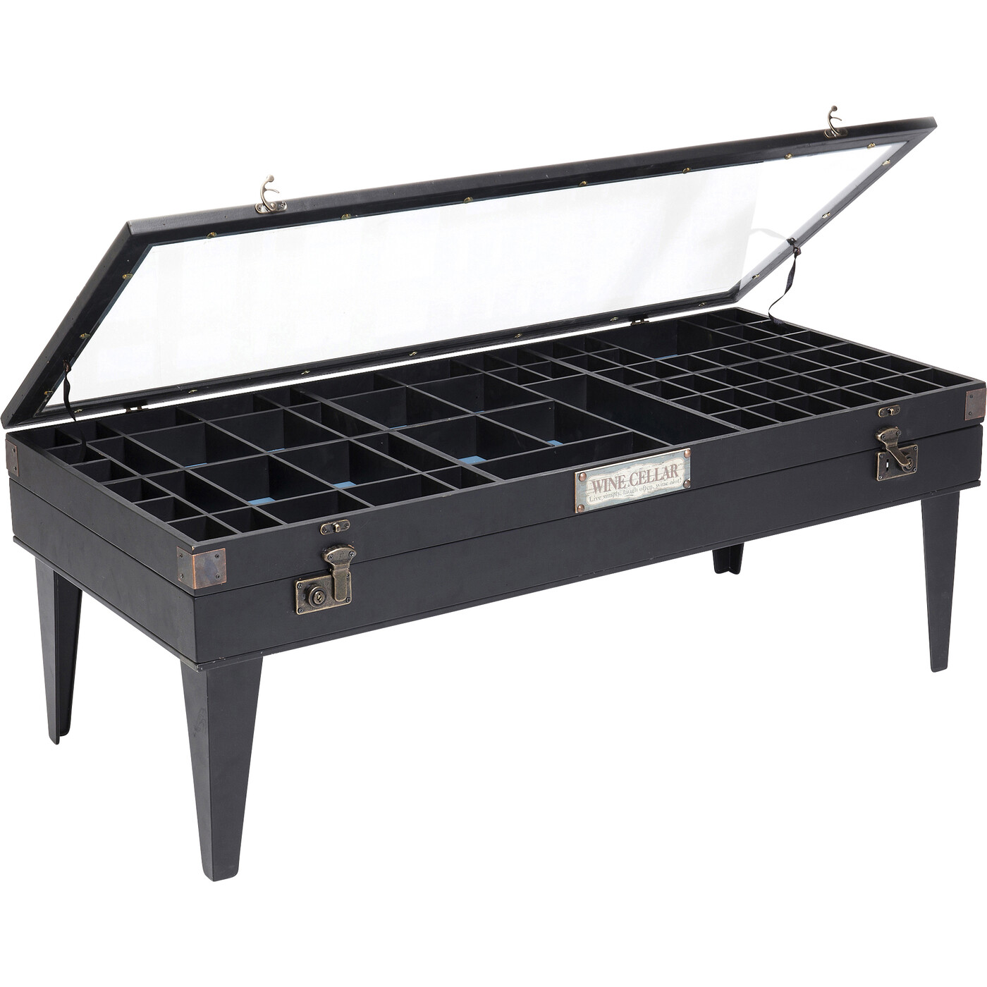 Стол кофейный Collector Black 122x55 см от KARE Design