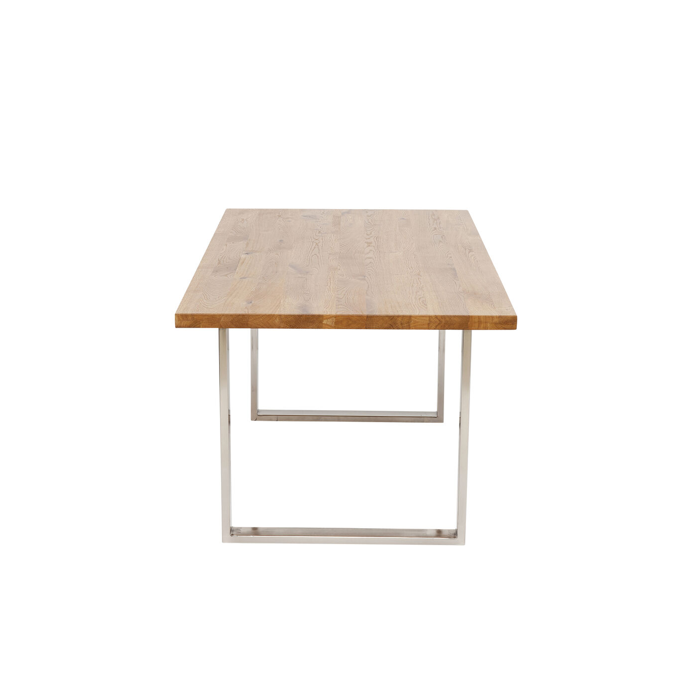 Стол Jackie Oak GK Chrome 180x90 см от KARE Design