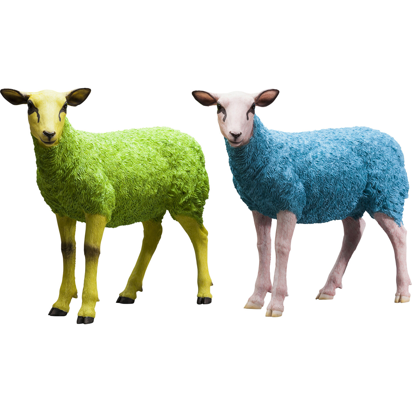Фигура декоративная Sheep Colore «Разноцветная овца», Зелёный от KARE Design