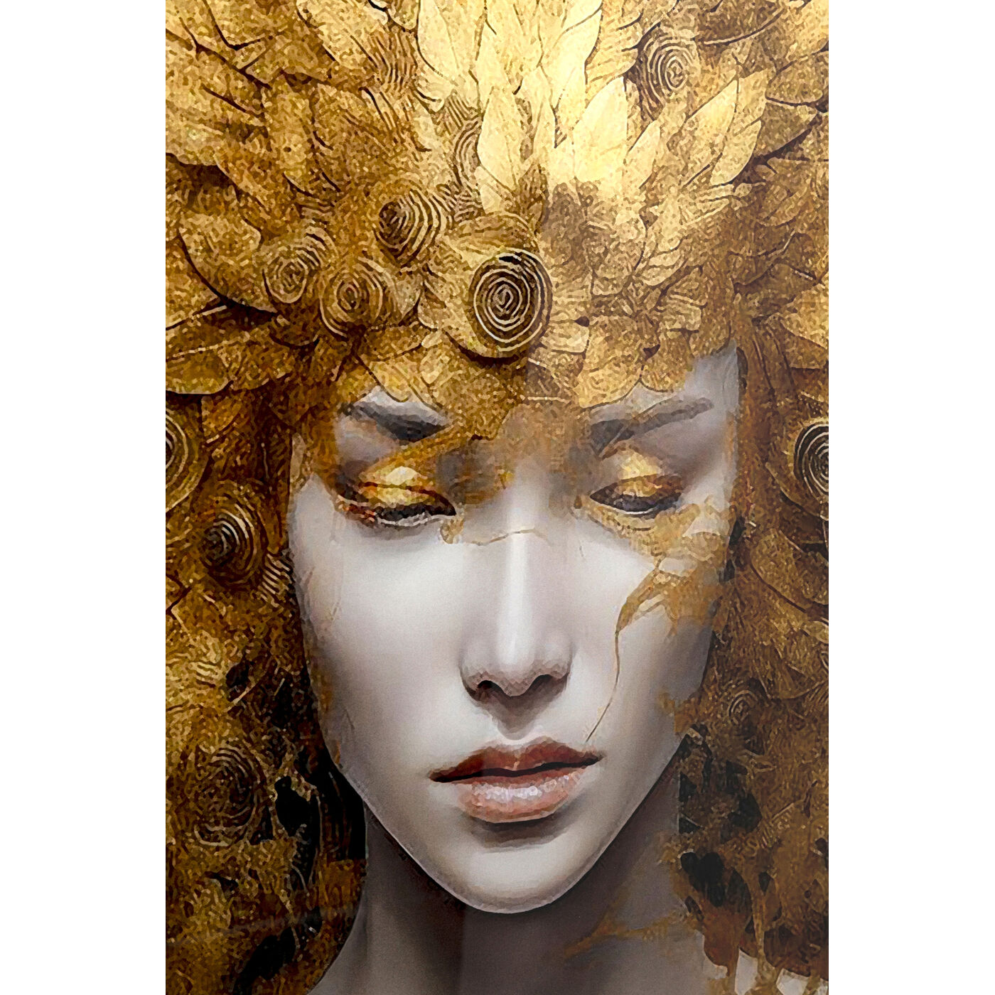 Картина стеклянная Muse Celestial «Ангел» 120x80 см от KARE Design