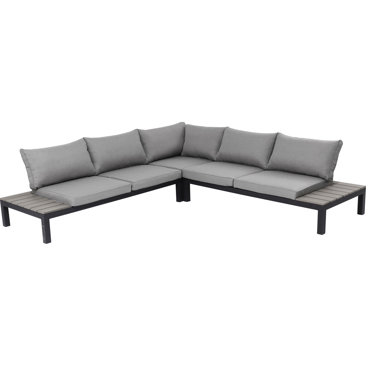 Диван уличный Holiday Black (4-предмета) от KARE Design