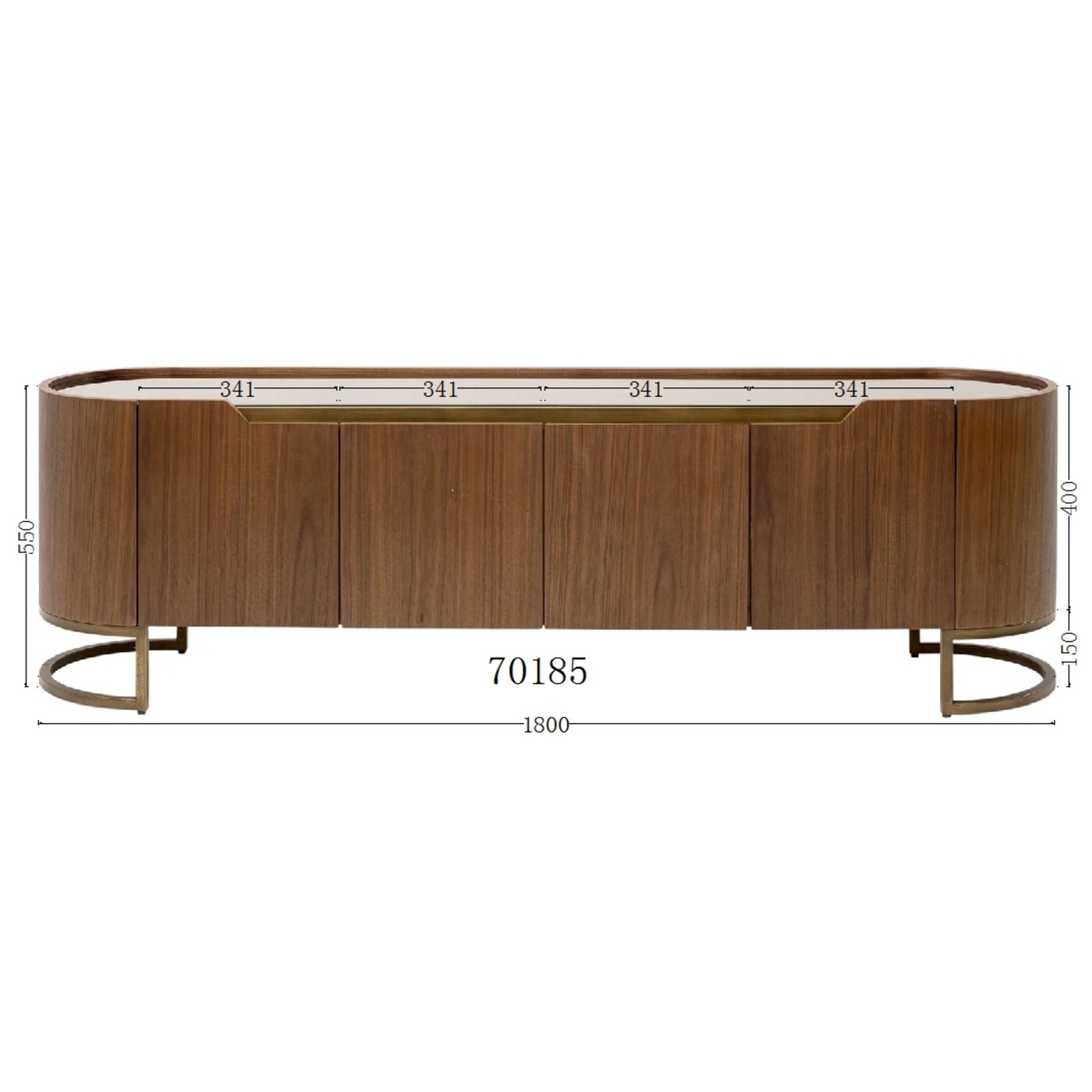 ТВ-тумба Giorgio 180x55cm от KARE Design