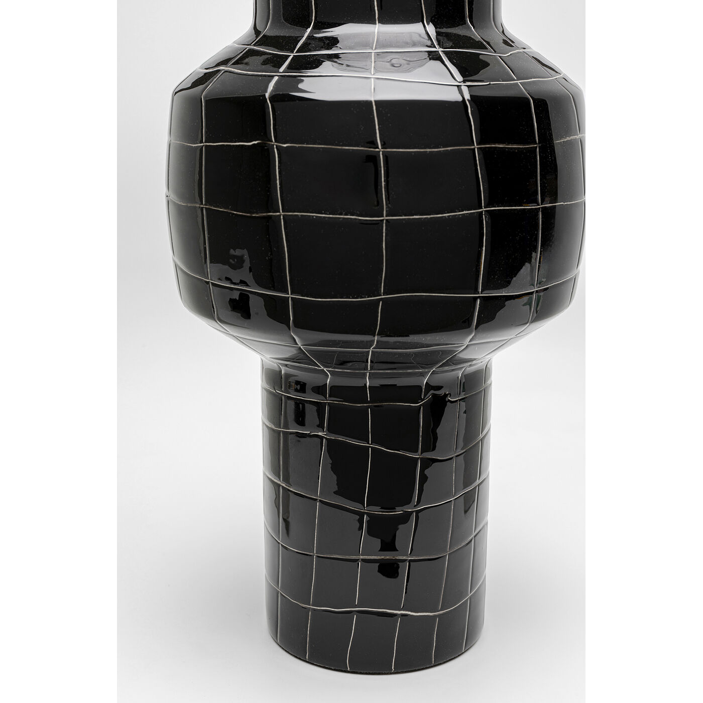 Ваза Black Mesh «Чёрная сетка» 42 см от KARE Design