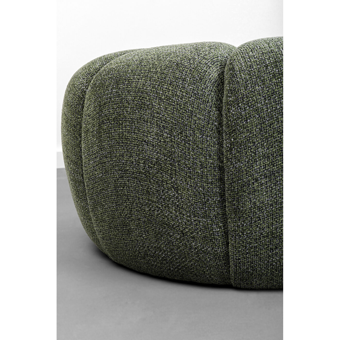 Пуф Peppo Lounge Melange Green Ø80 см от KARE Design