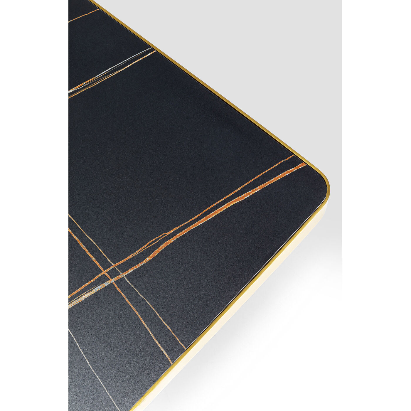Стол кофейный Miler Gold 80x80 см от KARE Design