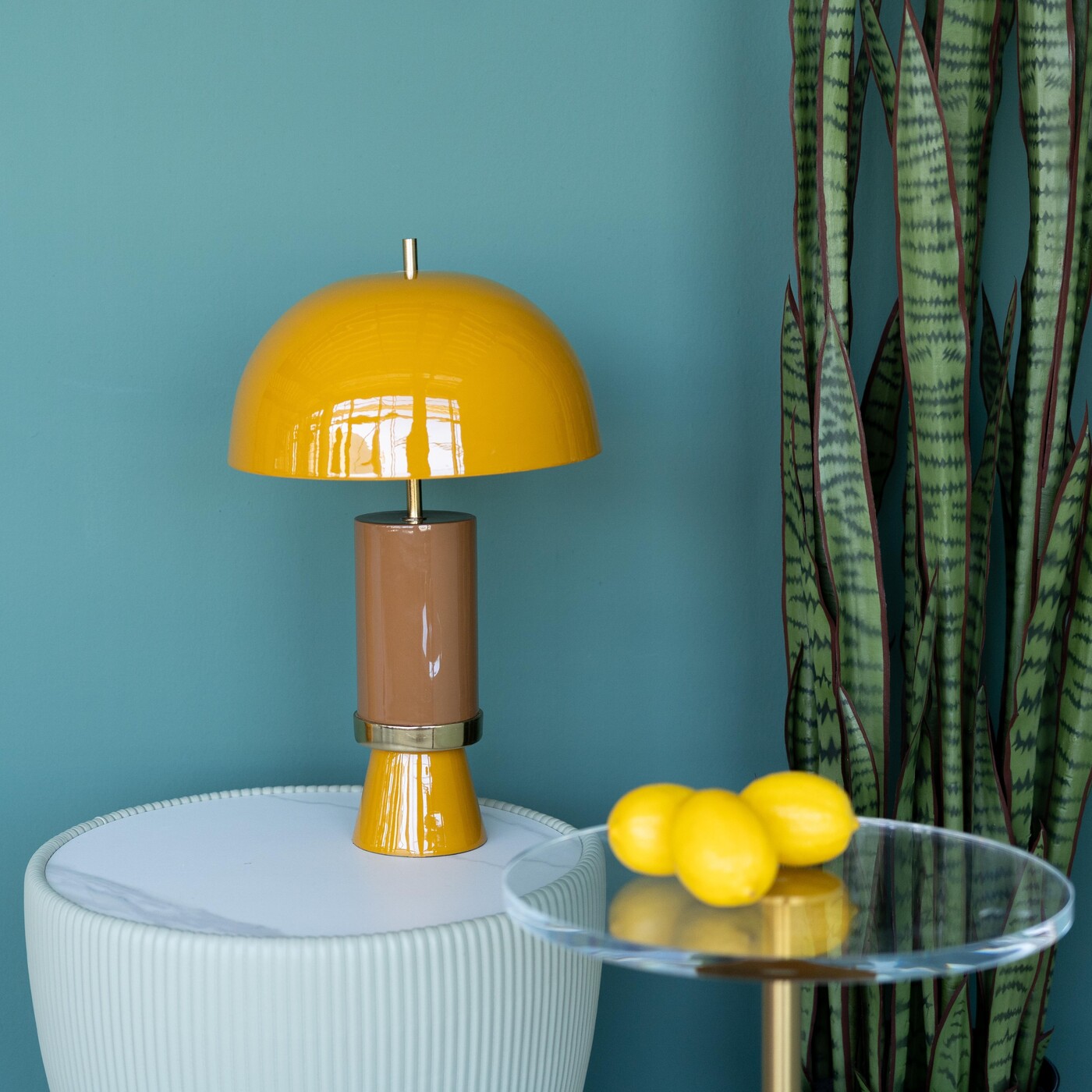 Светильник настольный Josy Yellow 51cm UK от KARE Design