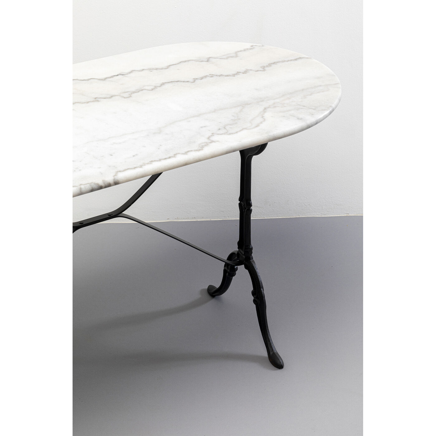 Стол для бистро Kaffeehaus Oval White 120x60 см от KARE Design