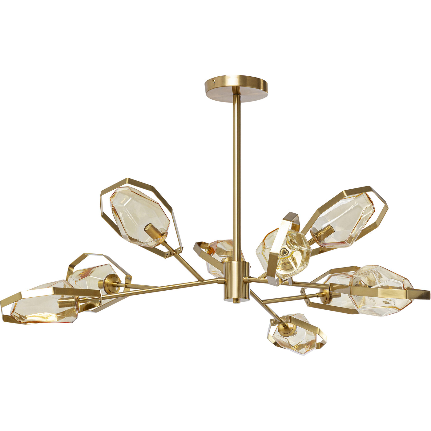 Светильник подвесной Diamond Fever Ufo Brass Ø106 см от KARE Design