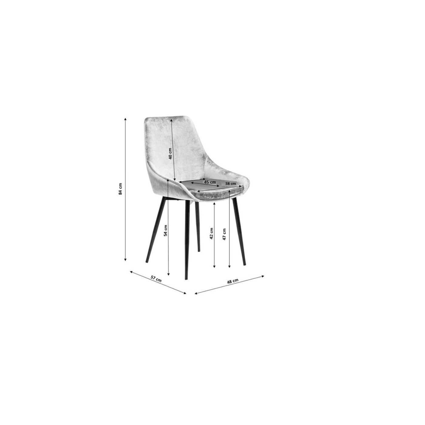 Стул East Side Bluegreen от KARE Design