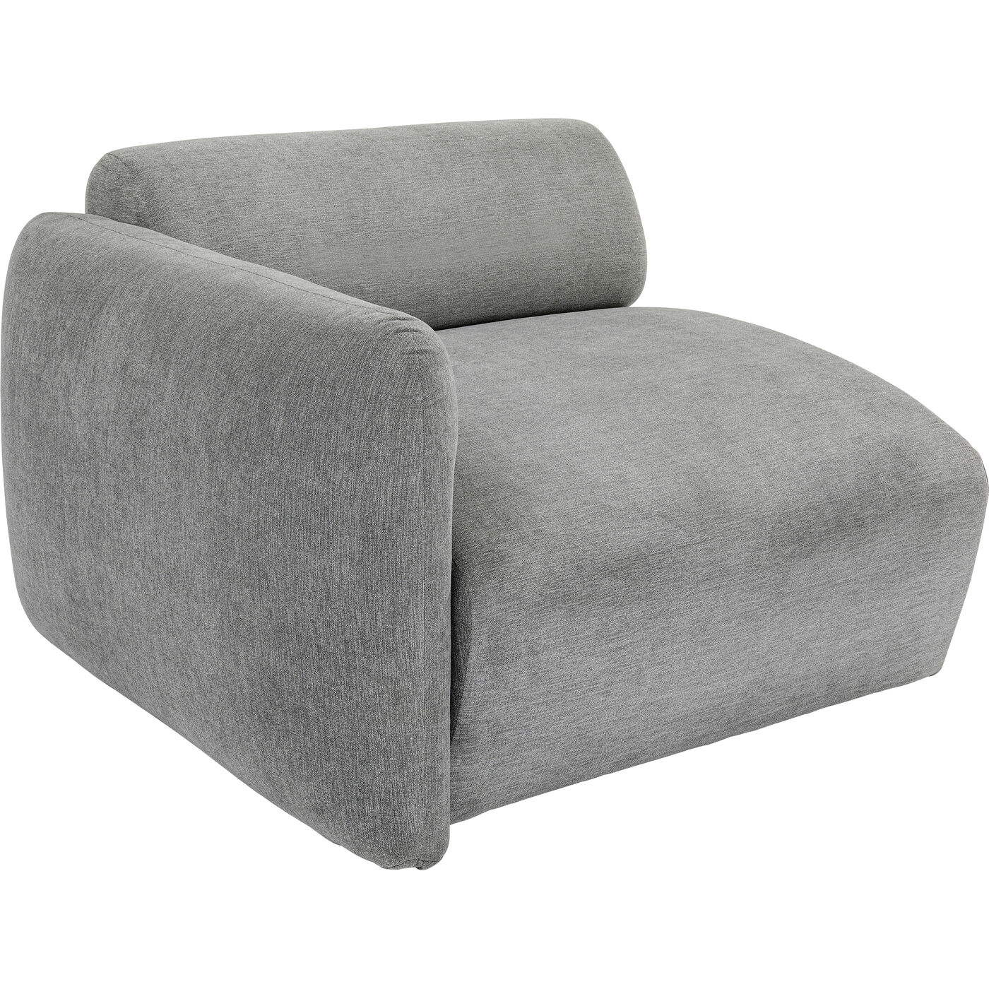 Угловой элемент дивана Lucca Left Grey 89 см от KARE Design