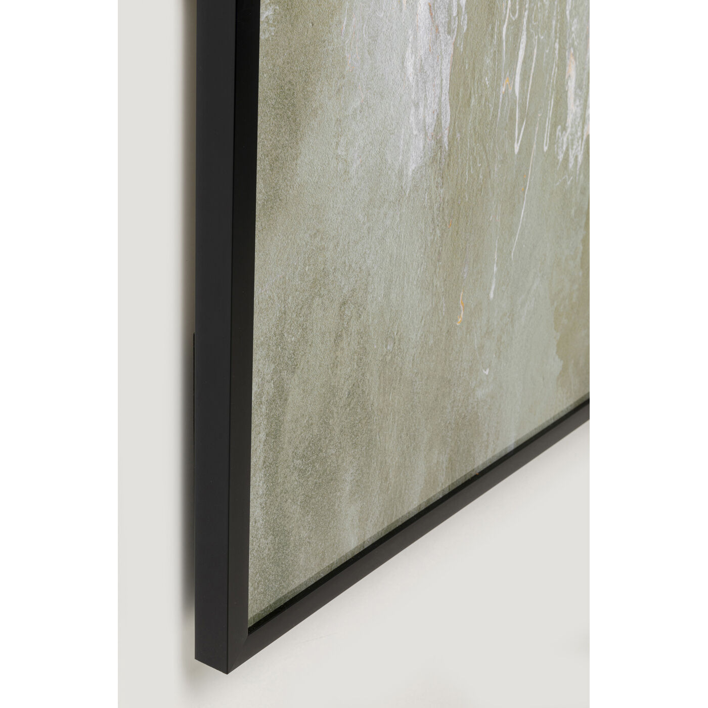 Картина в раме Artistas Green «Абстракция» 80x120 см, Зелёный от KARE Design
